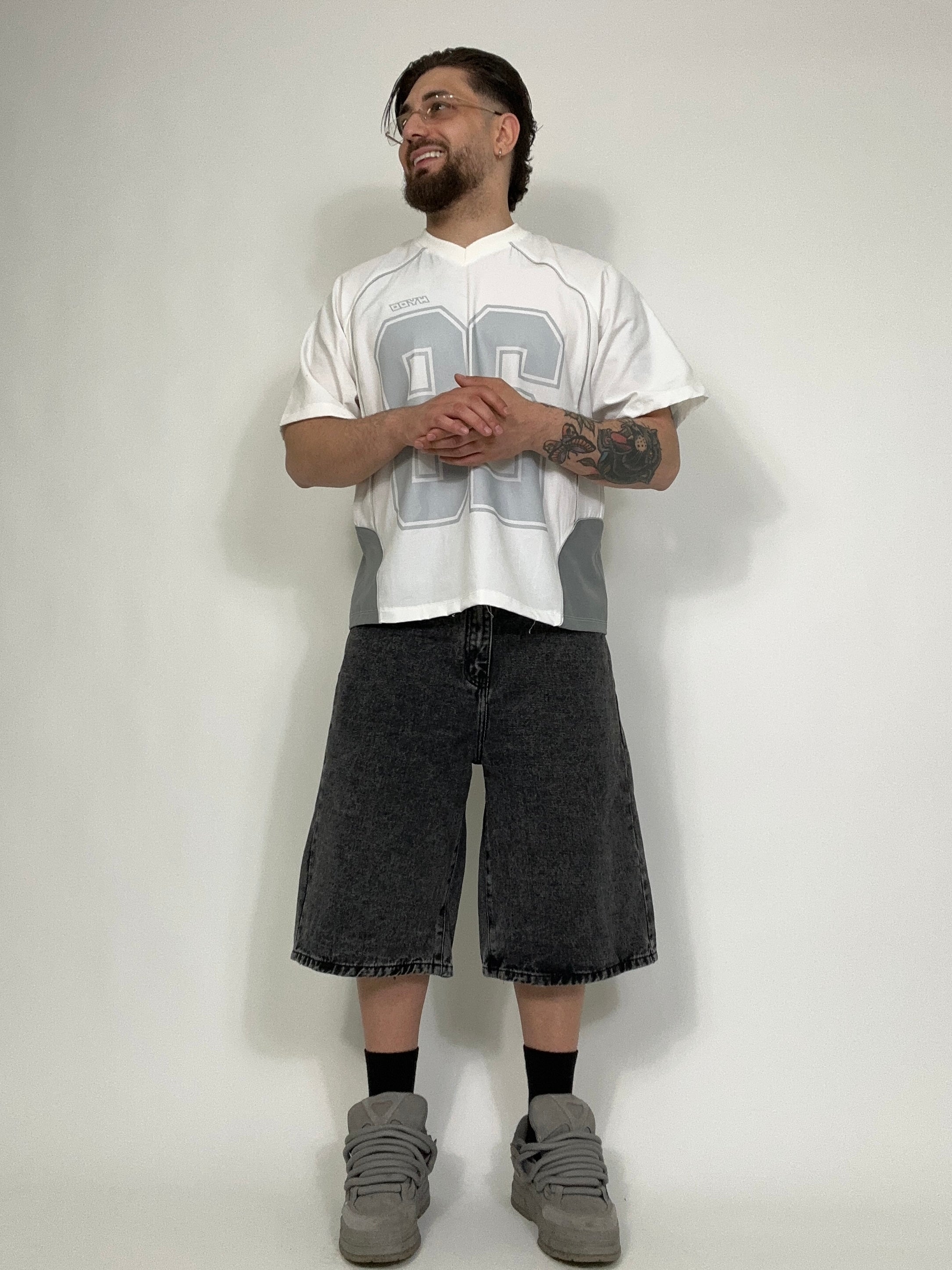 Jeans Short Dark Grey