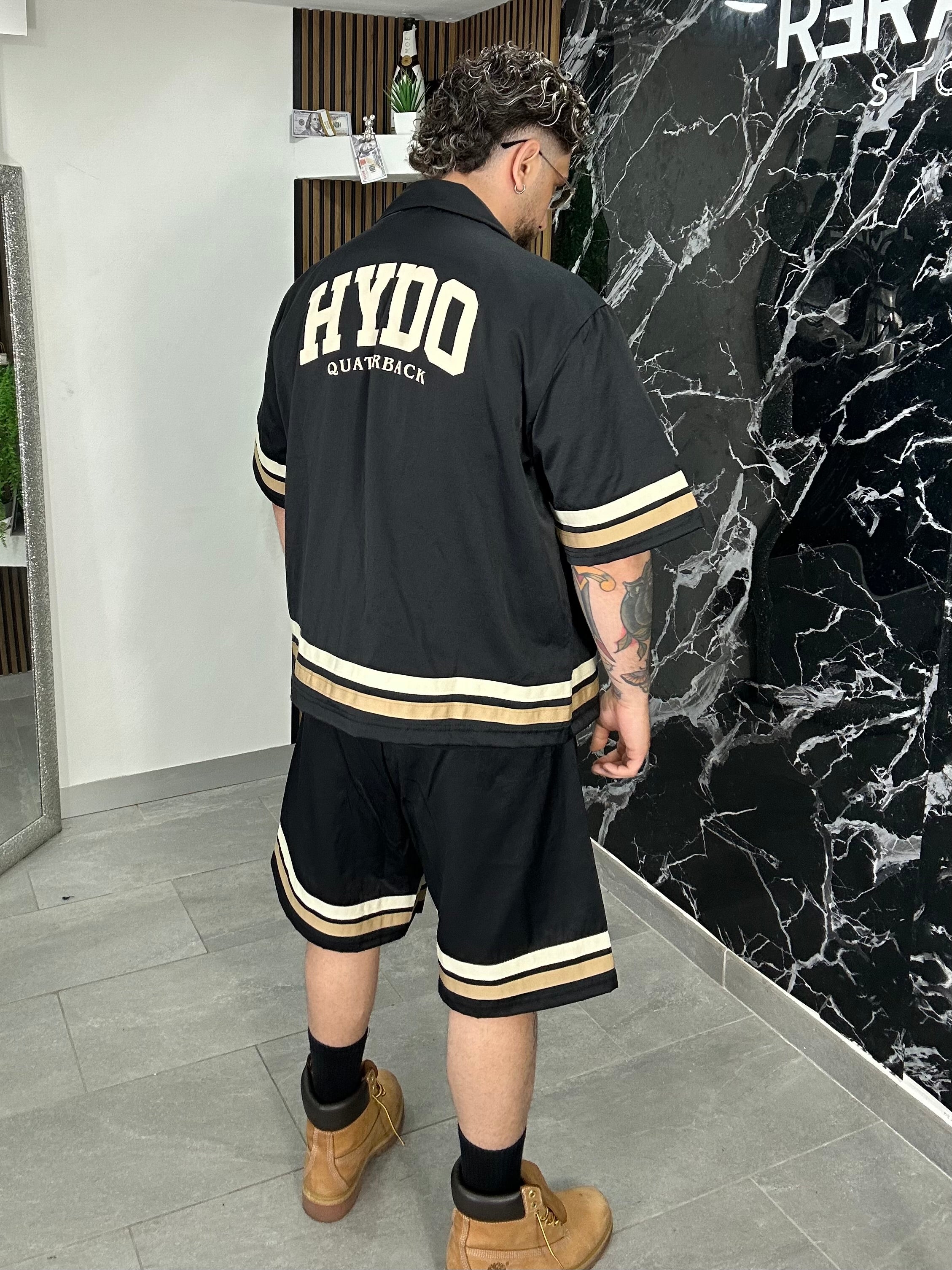Coordinato Hydo Quaterback nero
