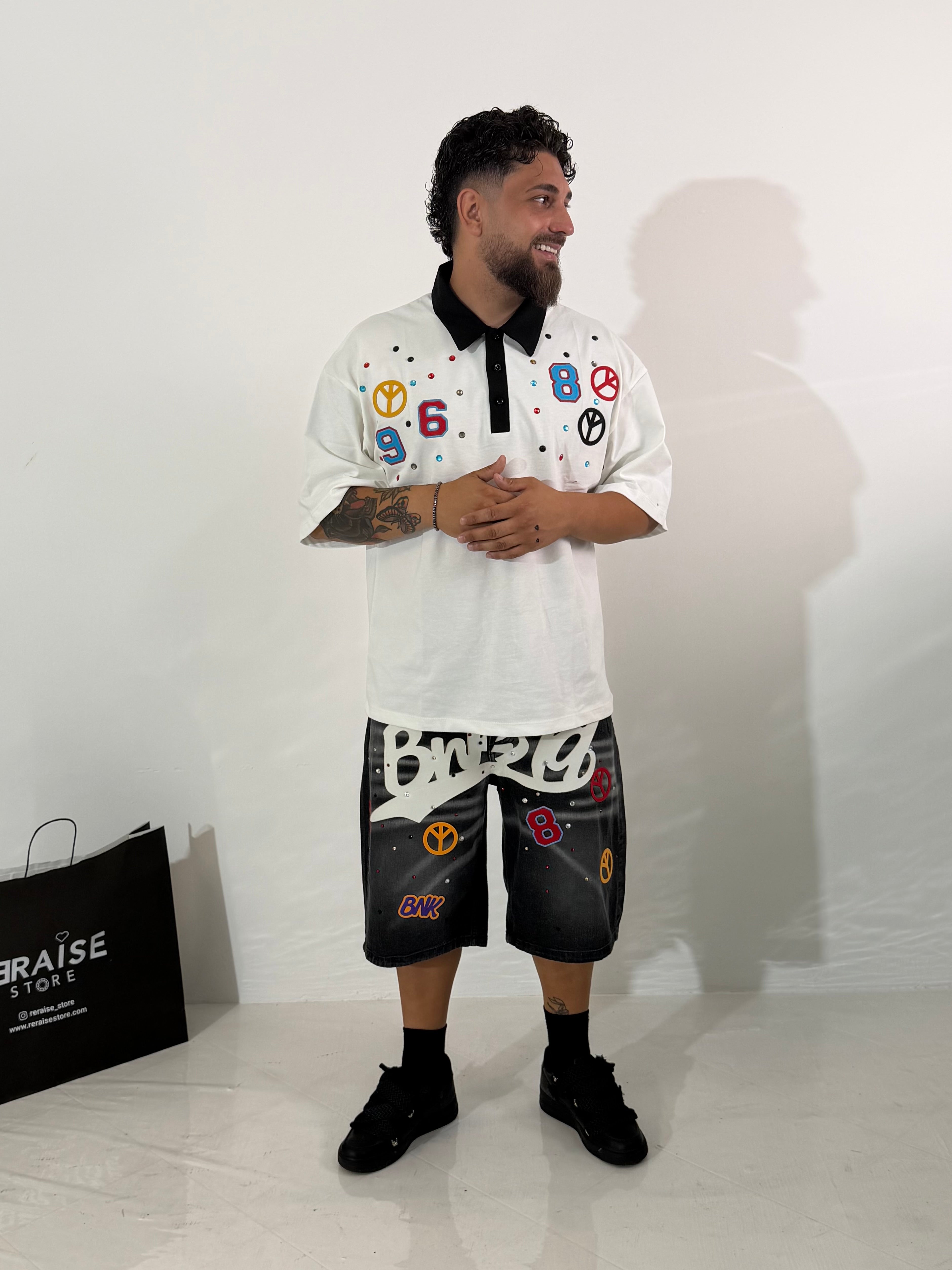 Shorts Jeans Bunker Patch