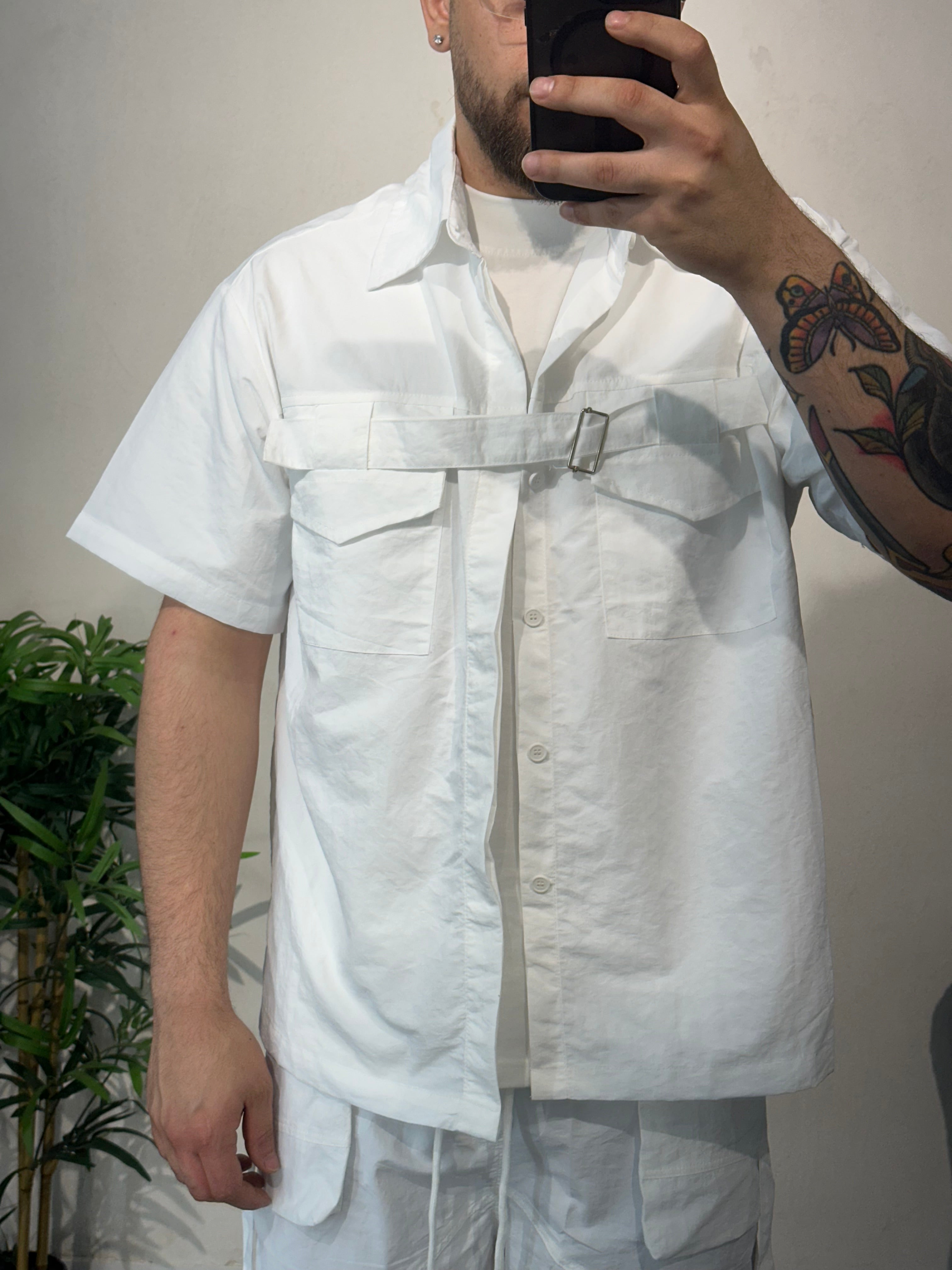 Coordinato Belt White