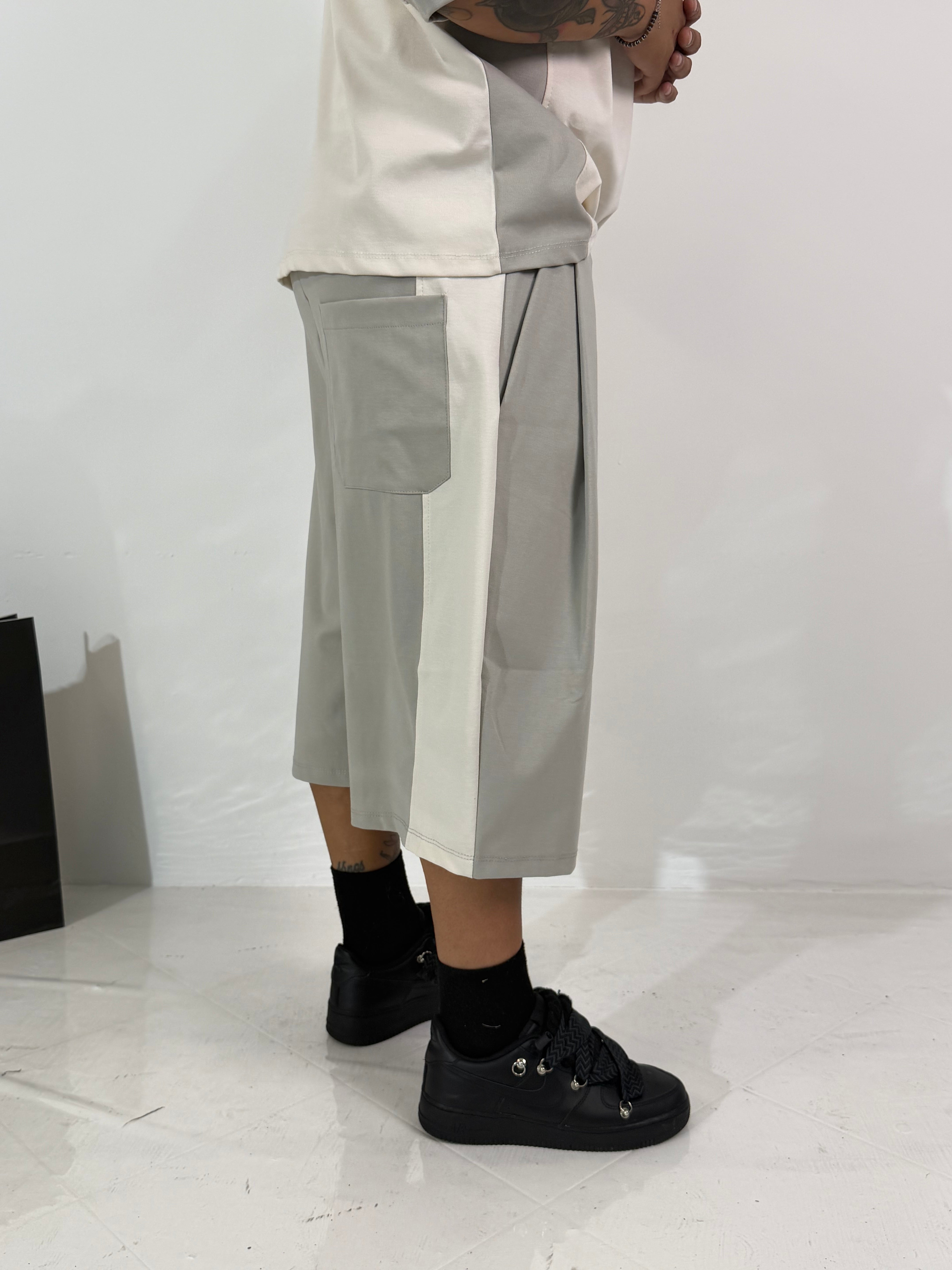 Coordinato Bunker Polo Grigio
