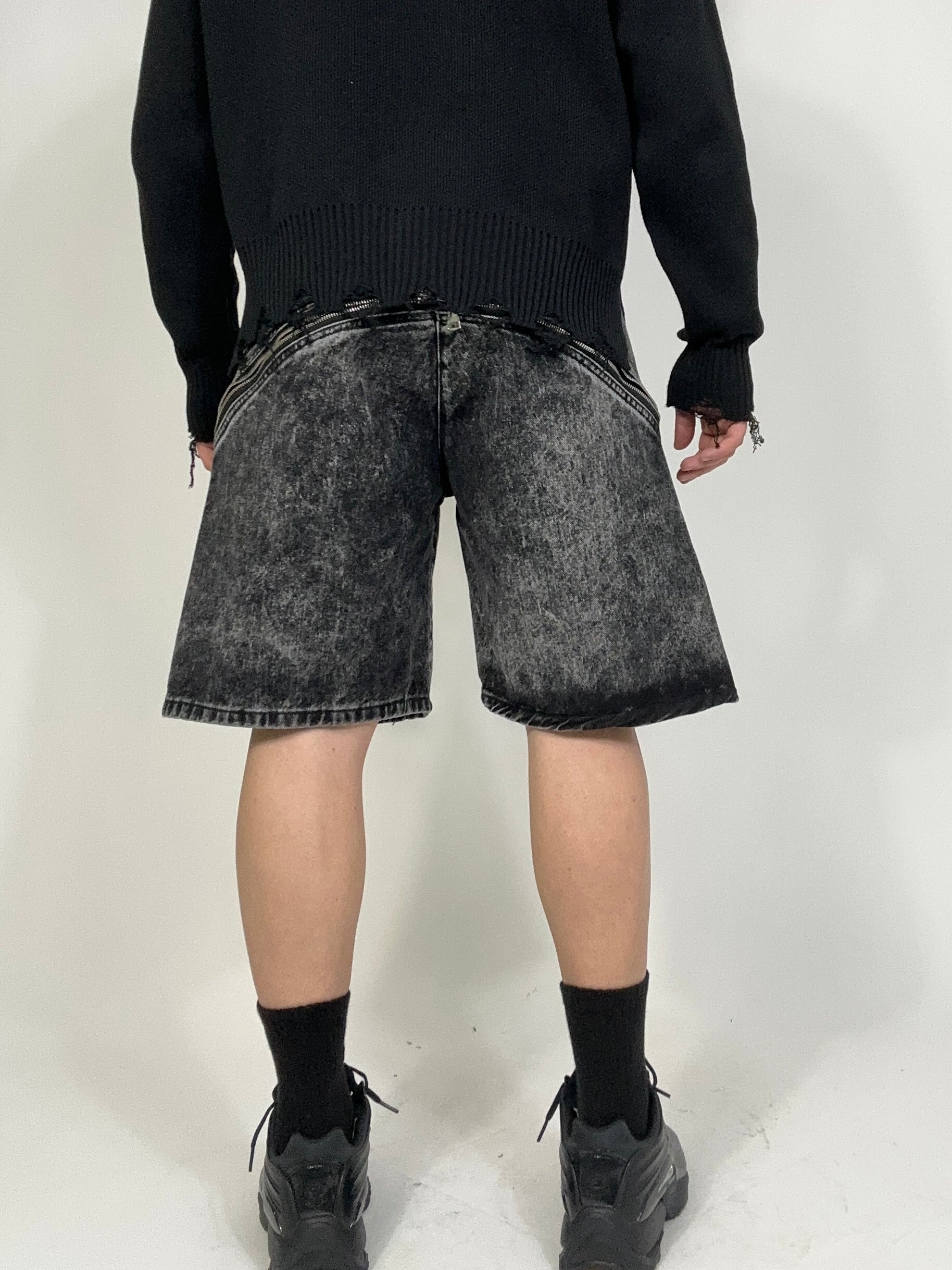 Jeans Short Full Zip