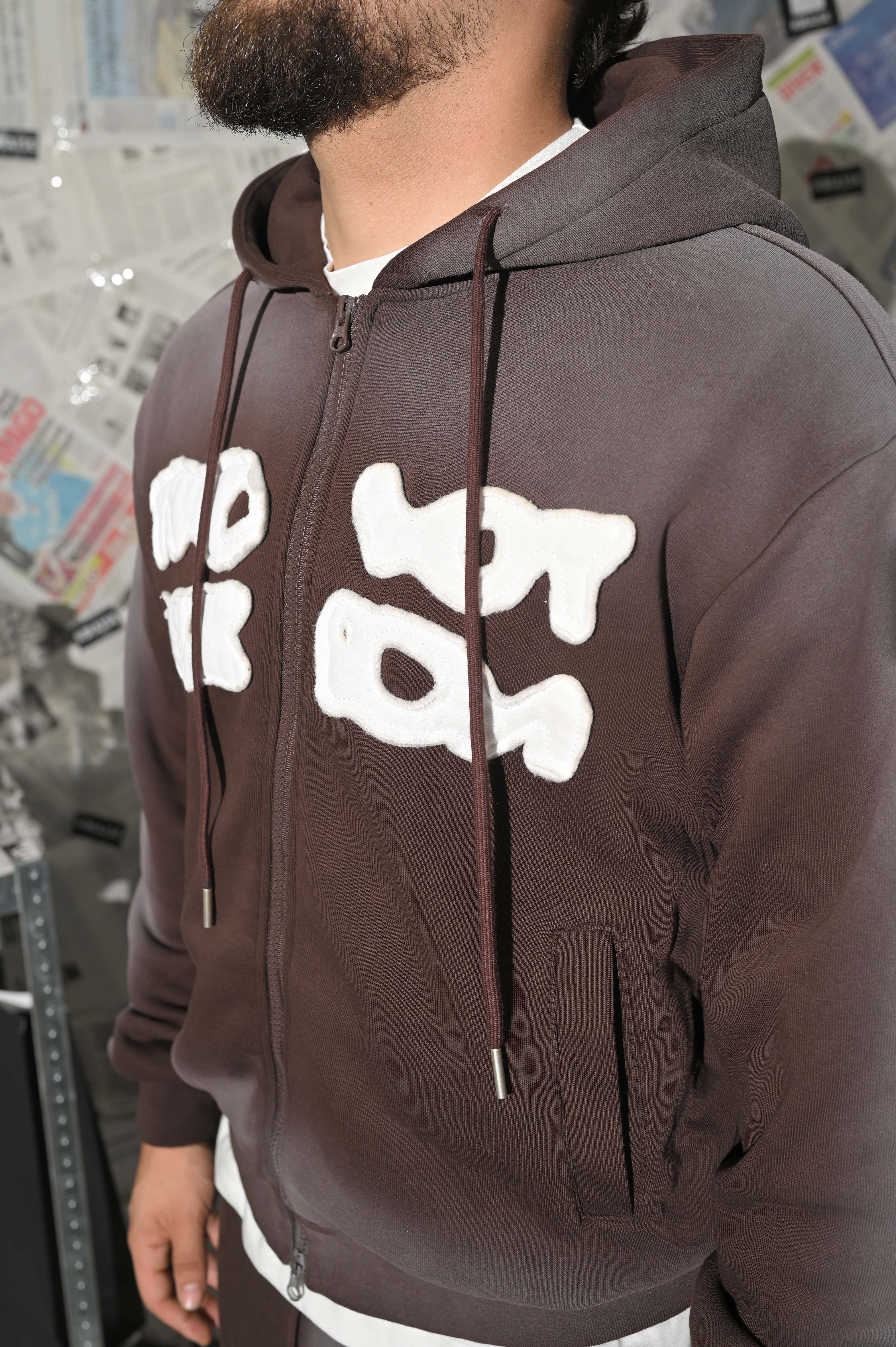 Coordinato Tuta Fade Brown