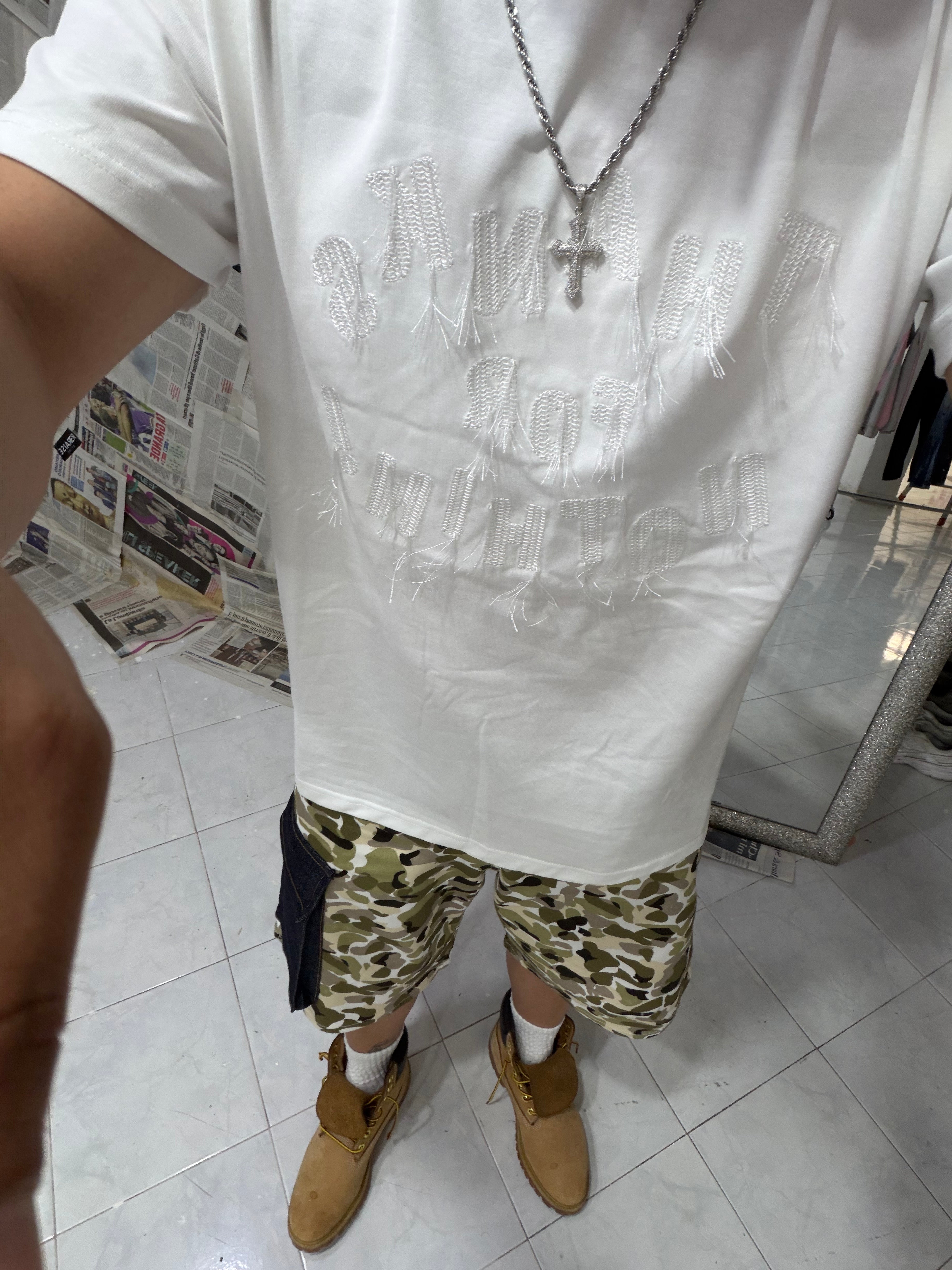 Short Camo Denim