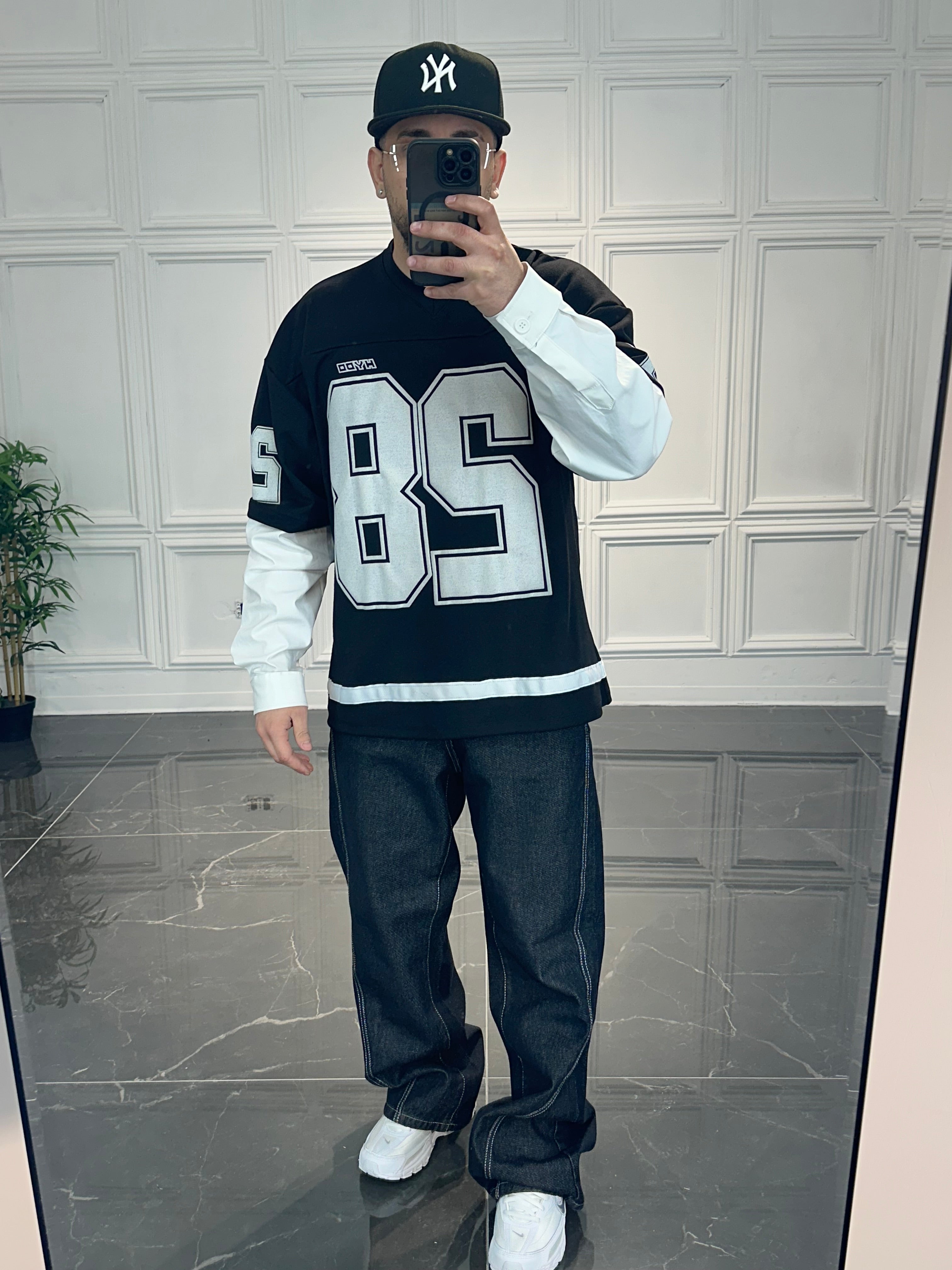 Long Sleeve Hydo NFL nera