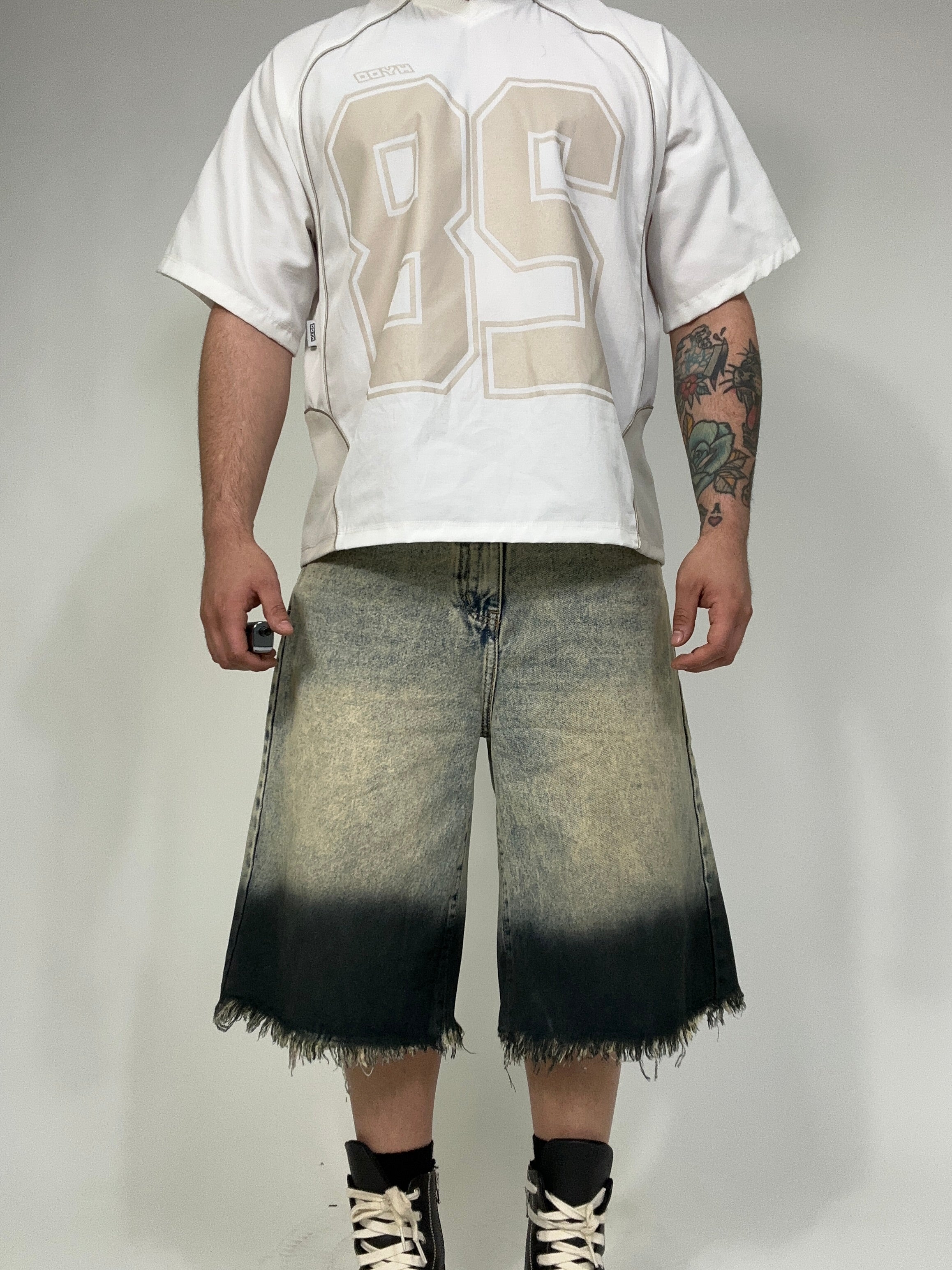Jeans Short Sandle degradè