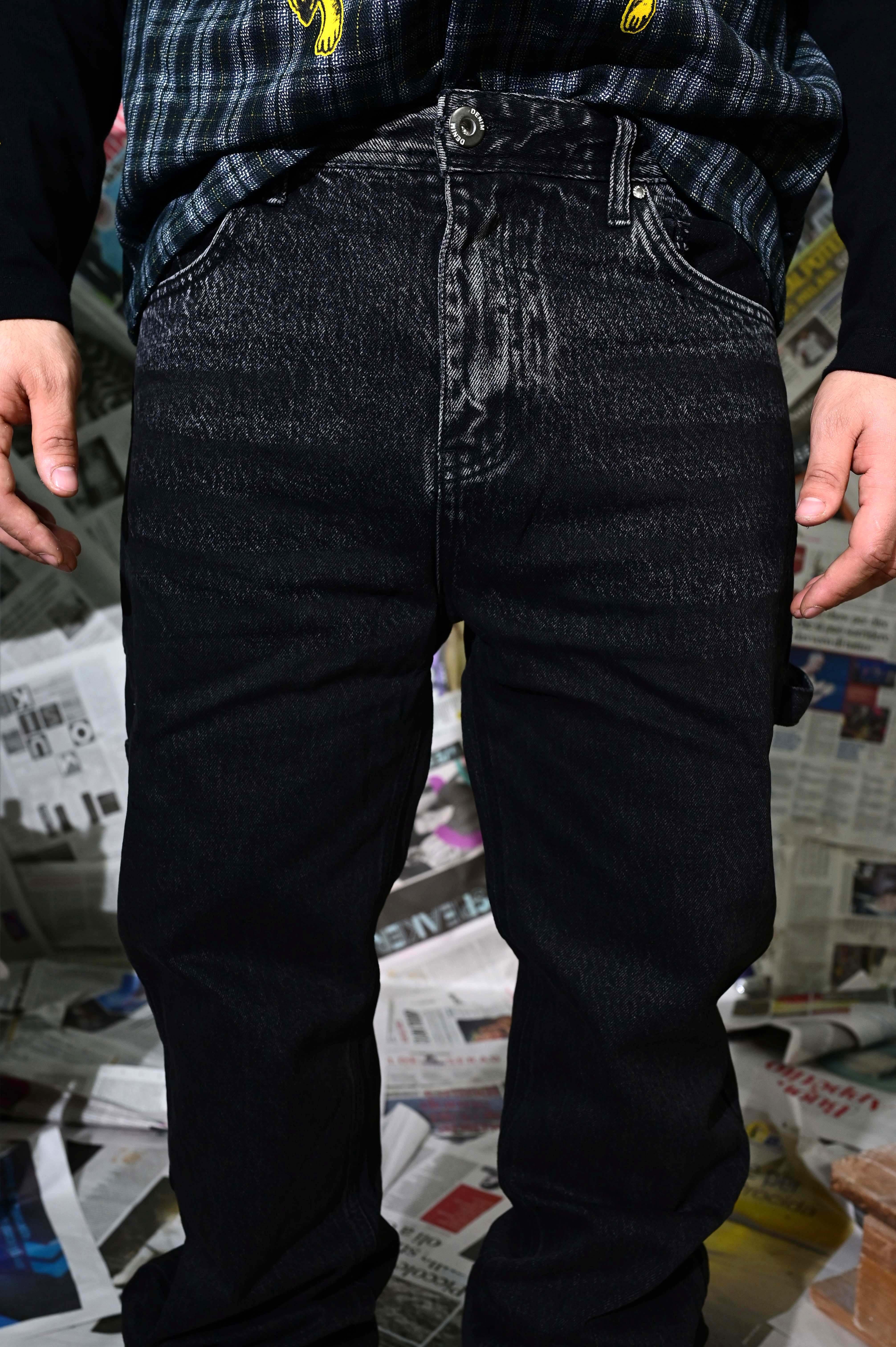 Jeans Regular fade grey