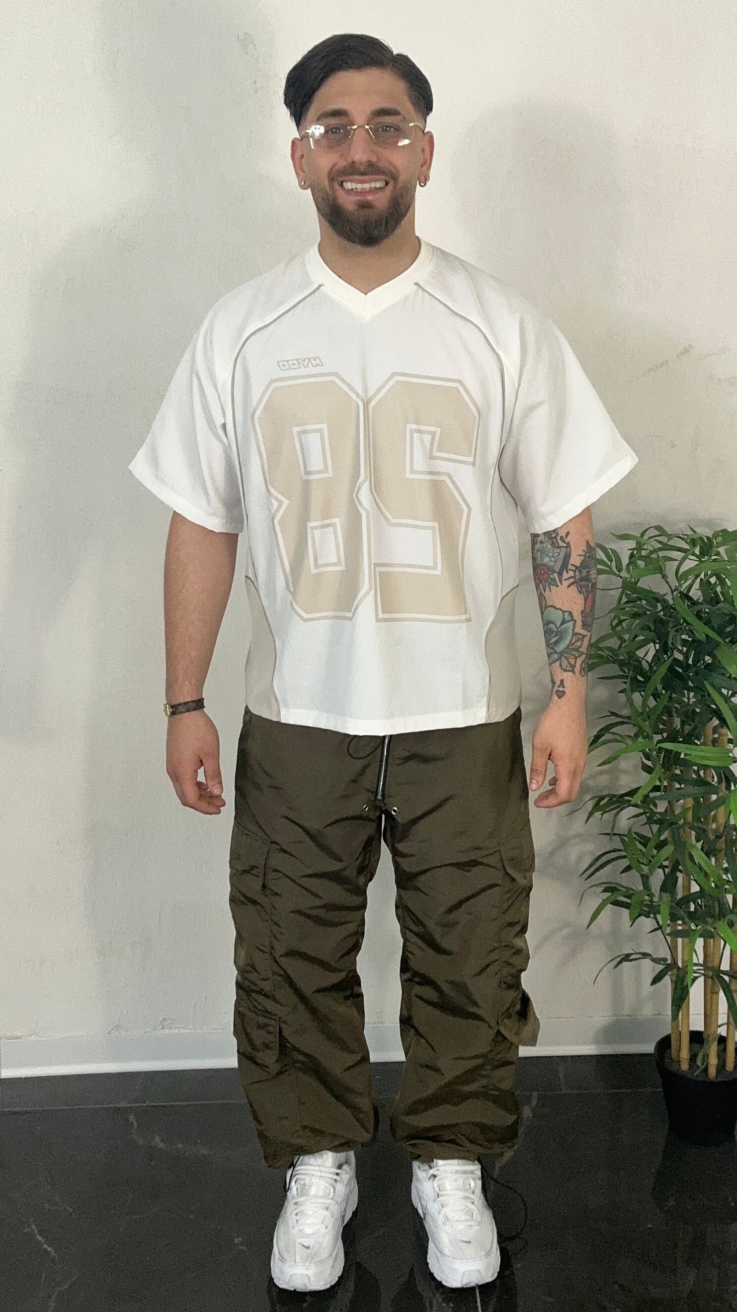 T-shirt New York Hydo beige