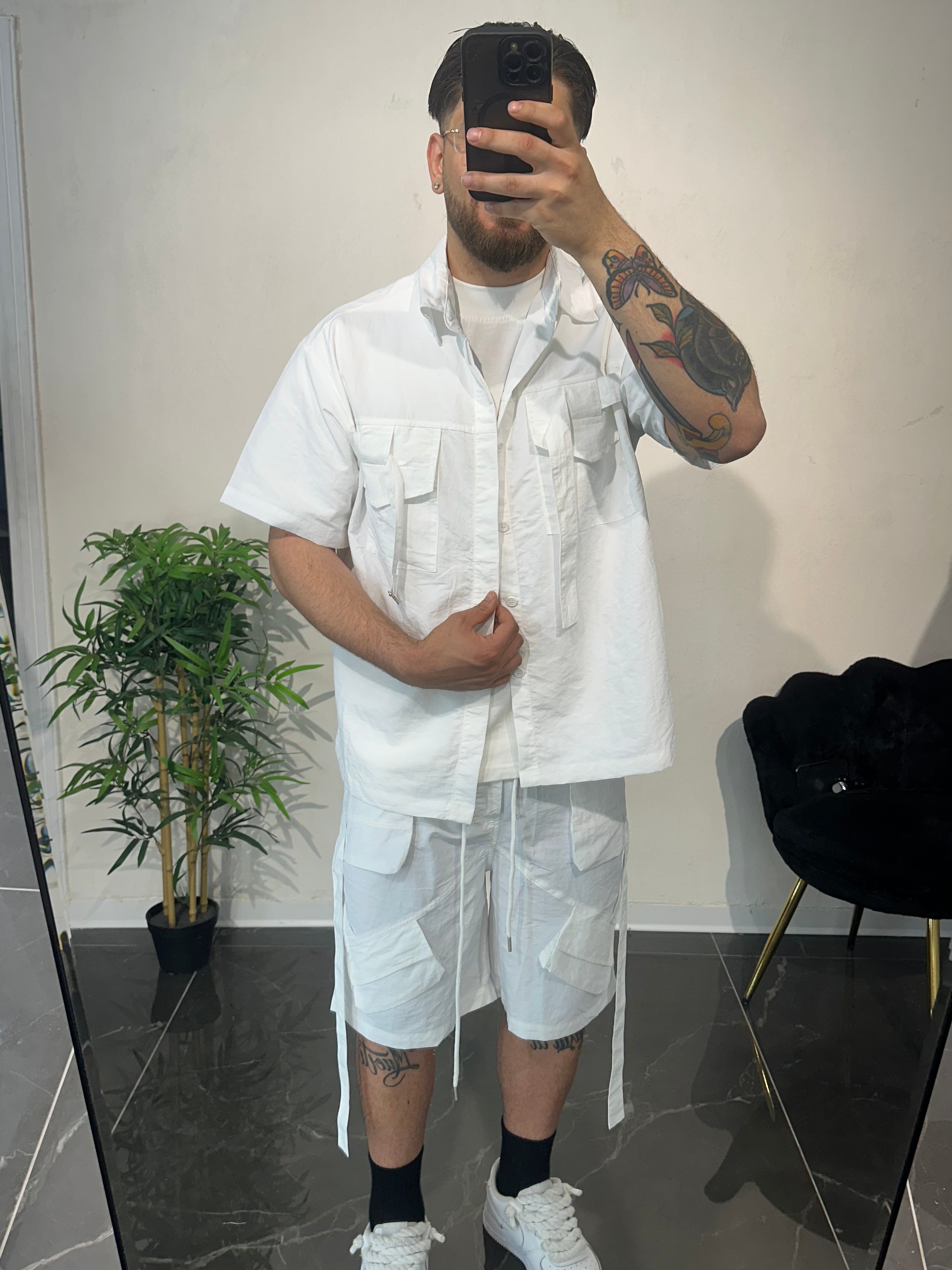 Coordinato Belt White