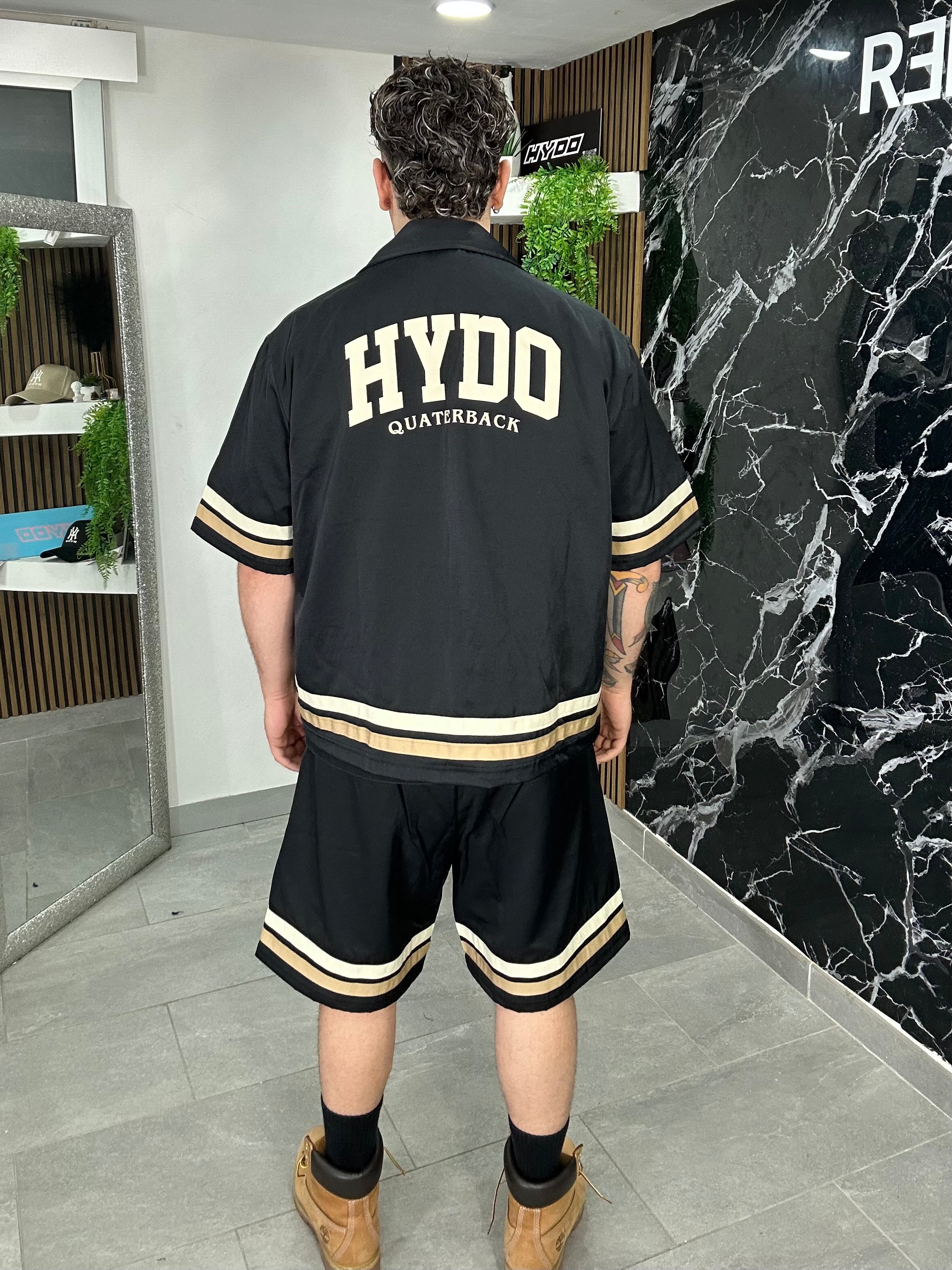 Coordinato Hydo Quaterback nero