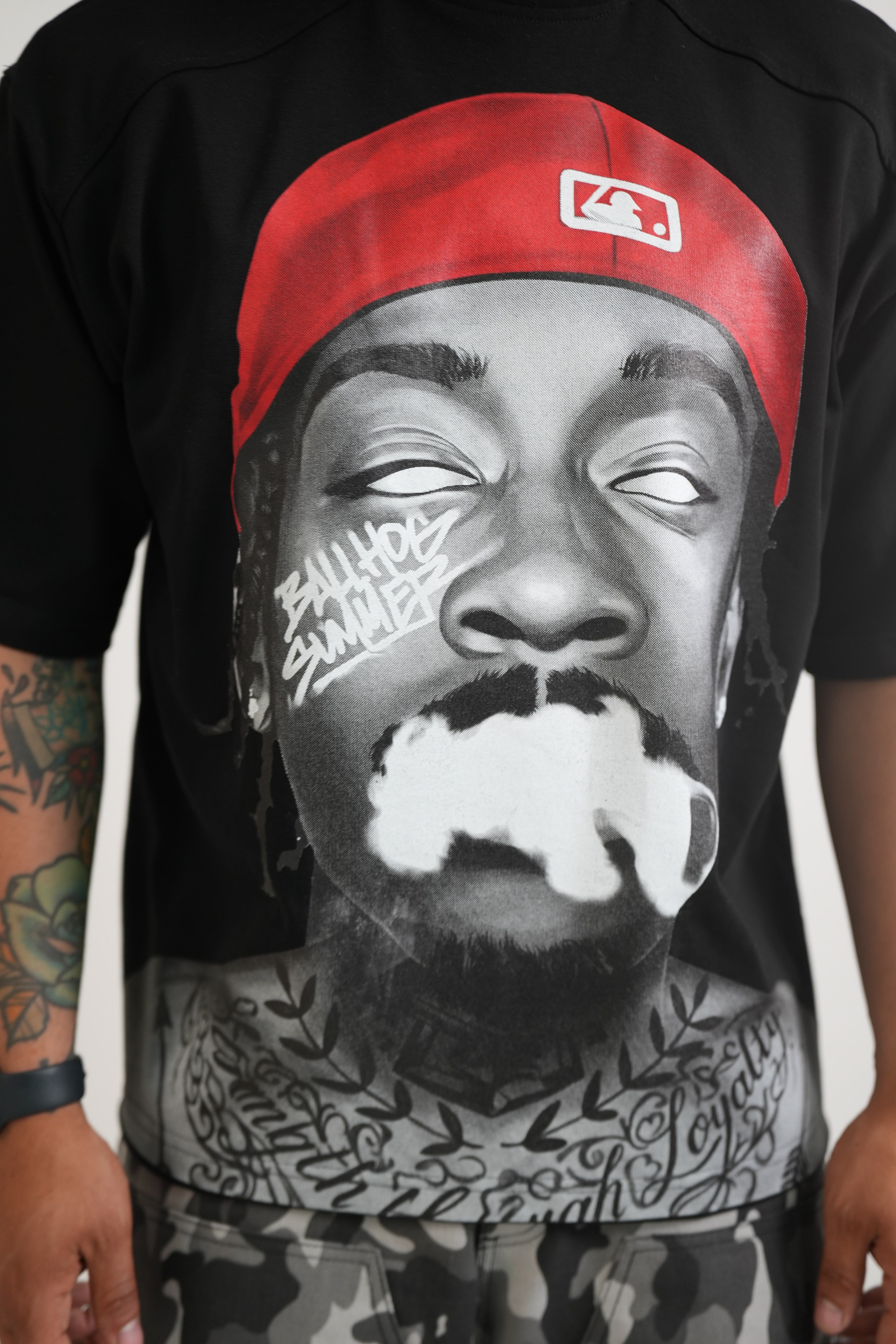 T-Shirt Rapper Rossa