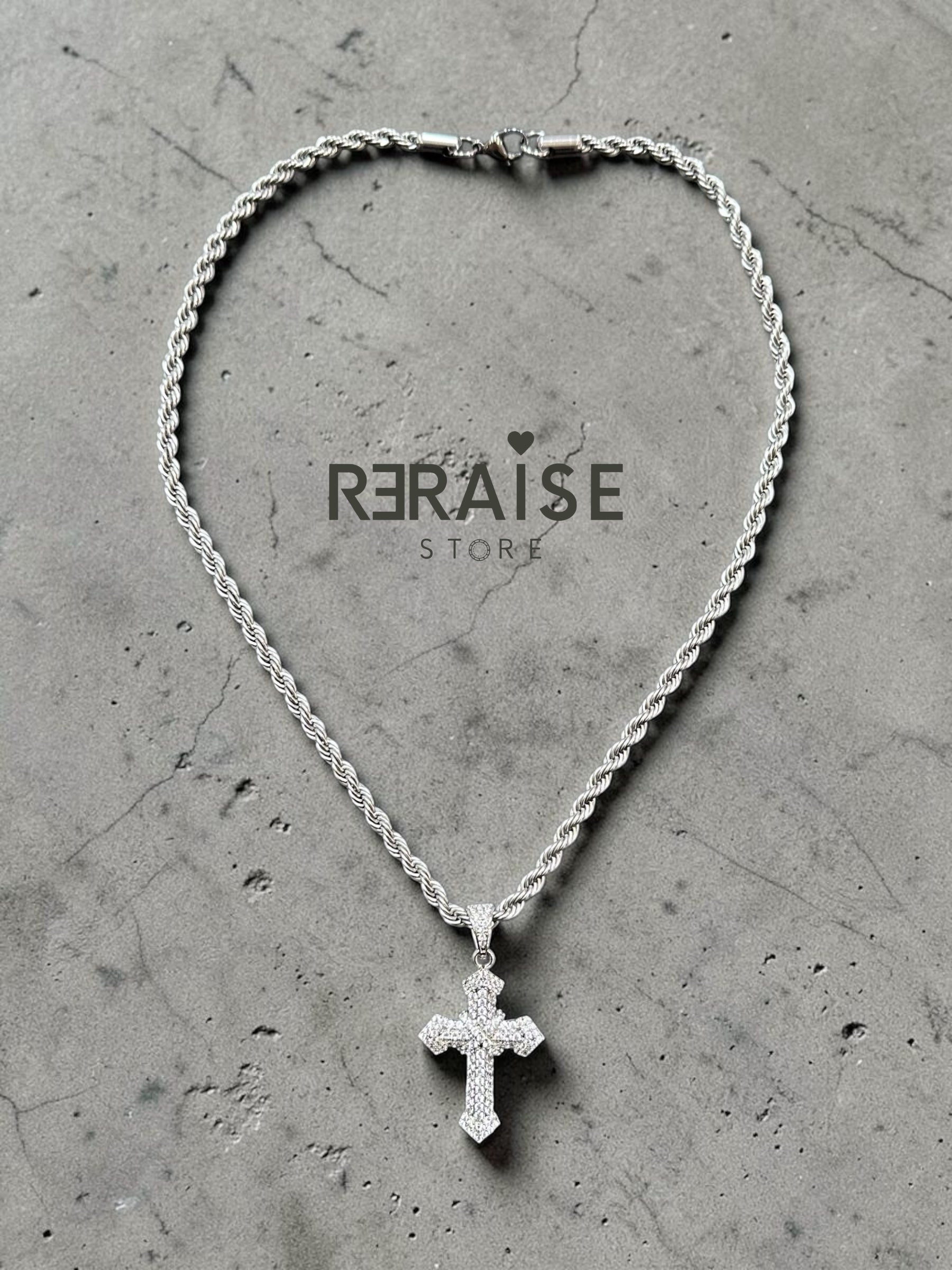 Collana Croce 60 cm
