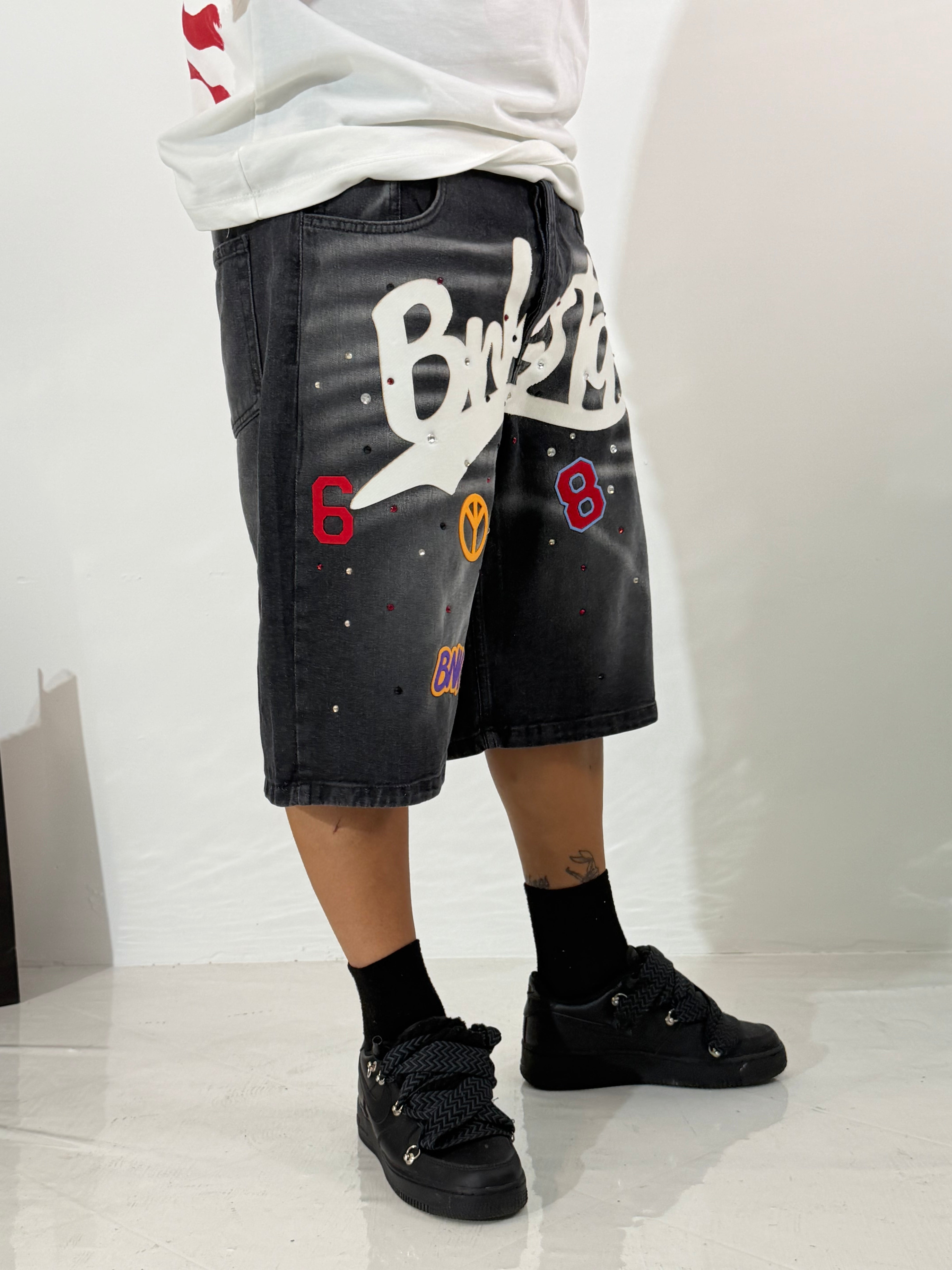 Shorts Jeans Bunker Patch
