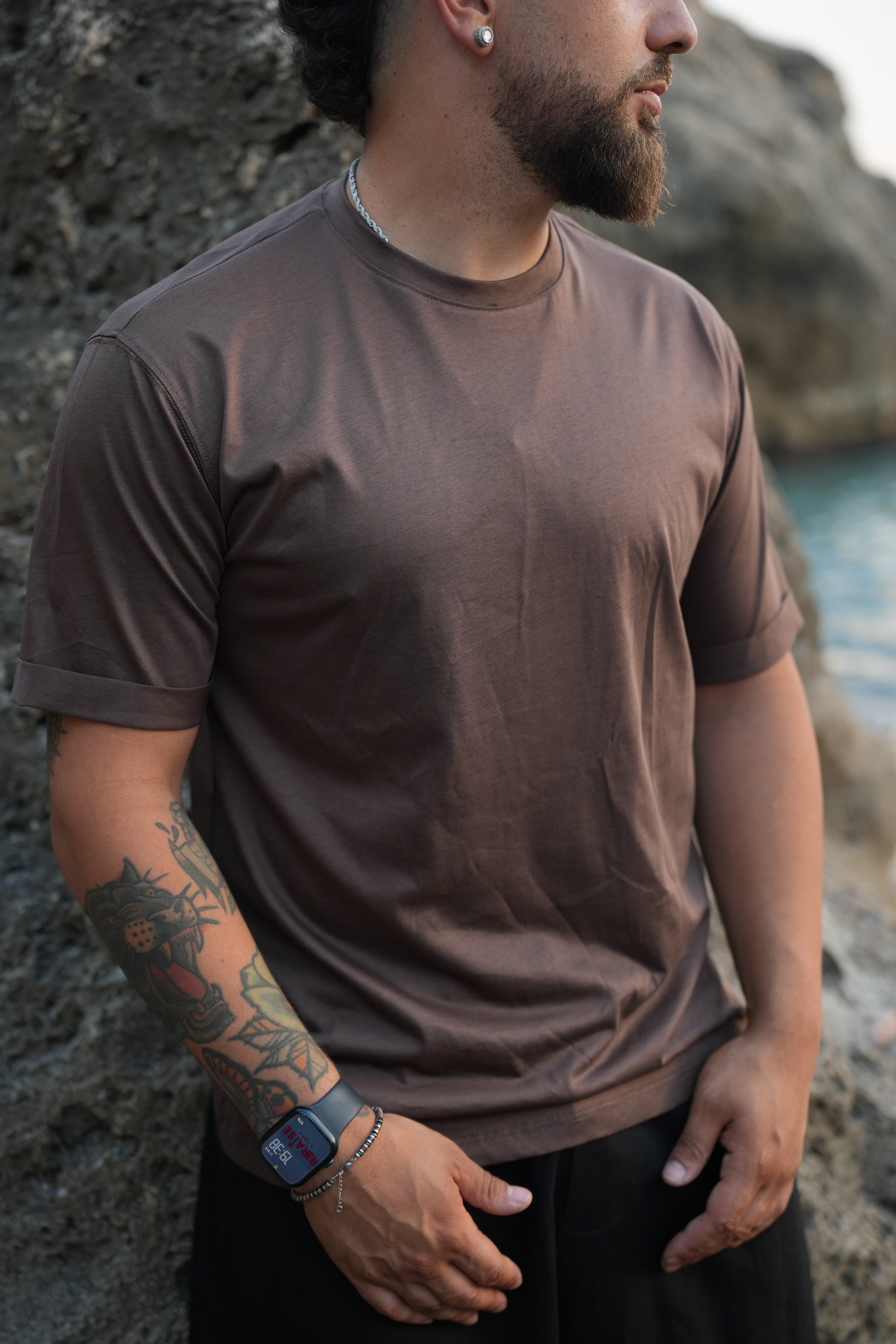T-shirt Filo di scozia
