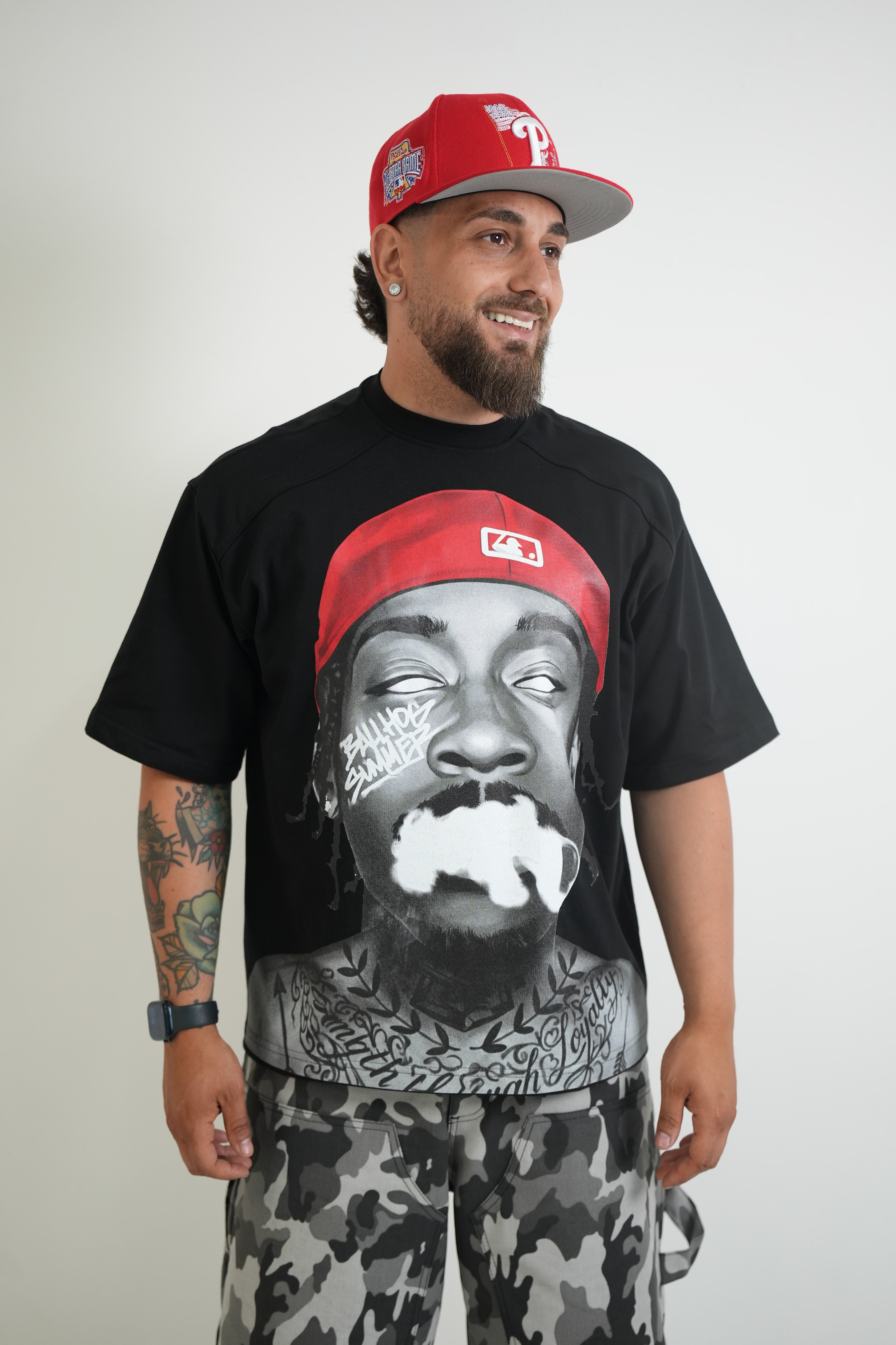 T-Shirt Rapper Rossa