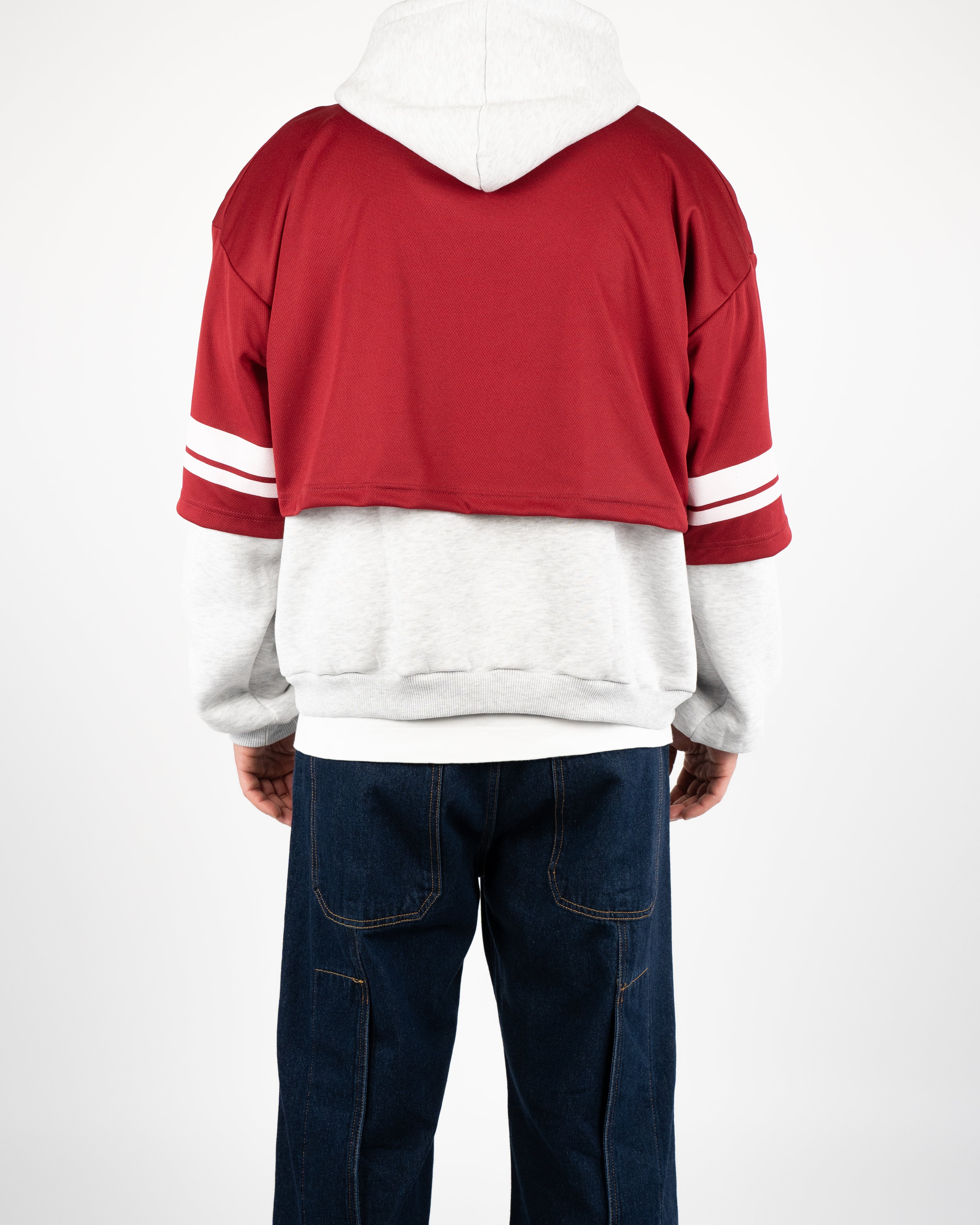 FELPA MYAMY TWENTY/TWO GREY/RED