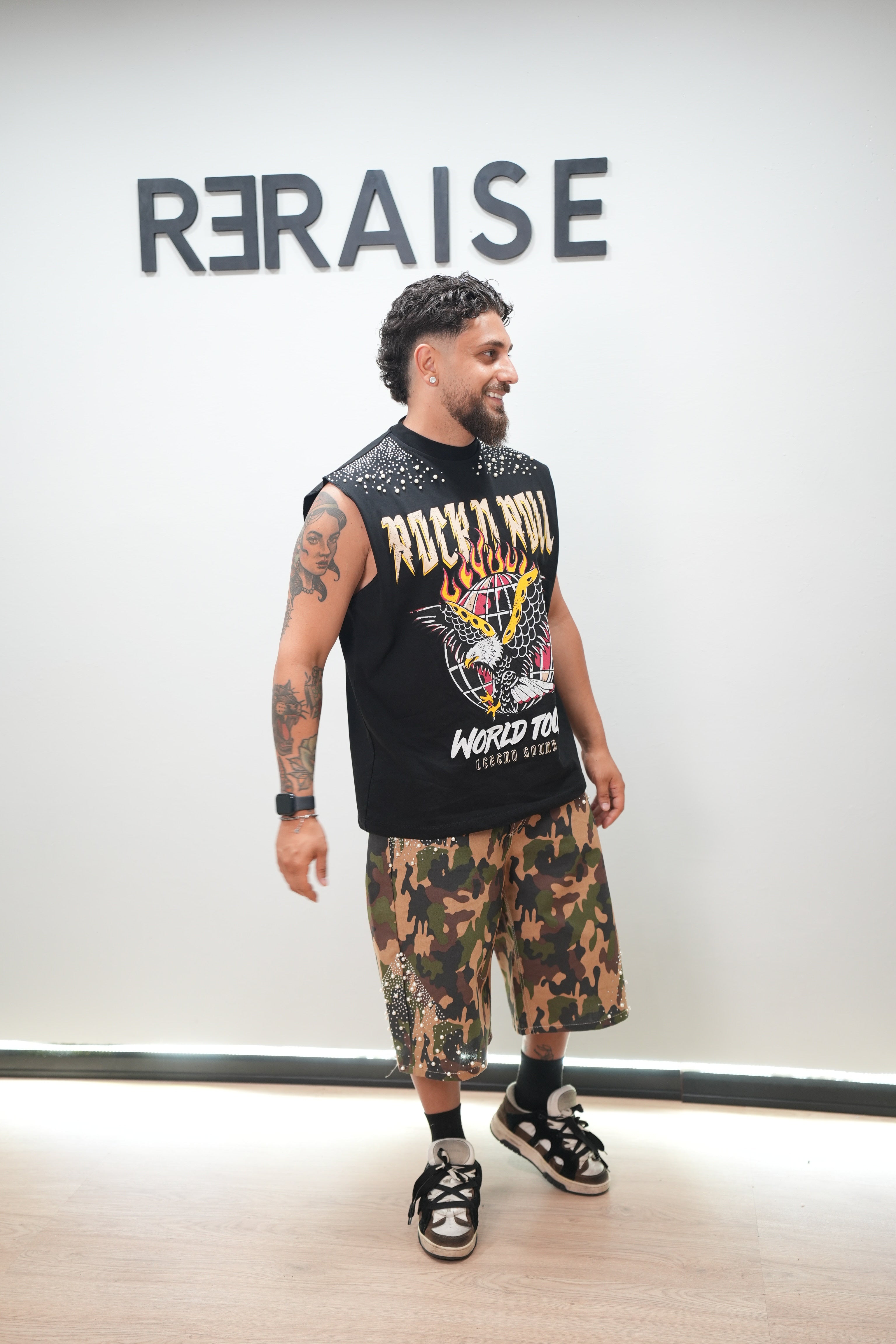 Canotta Bunker Rock nera