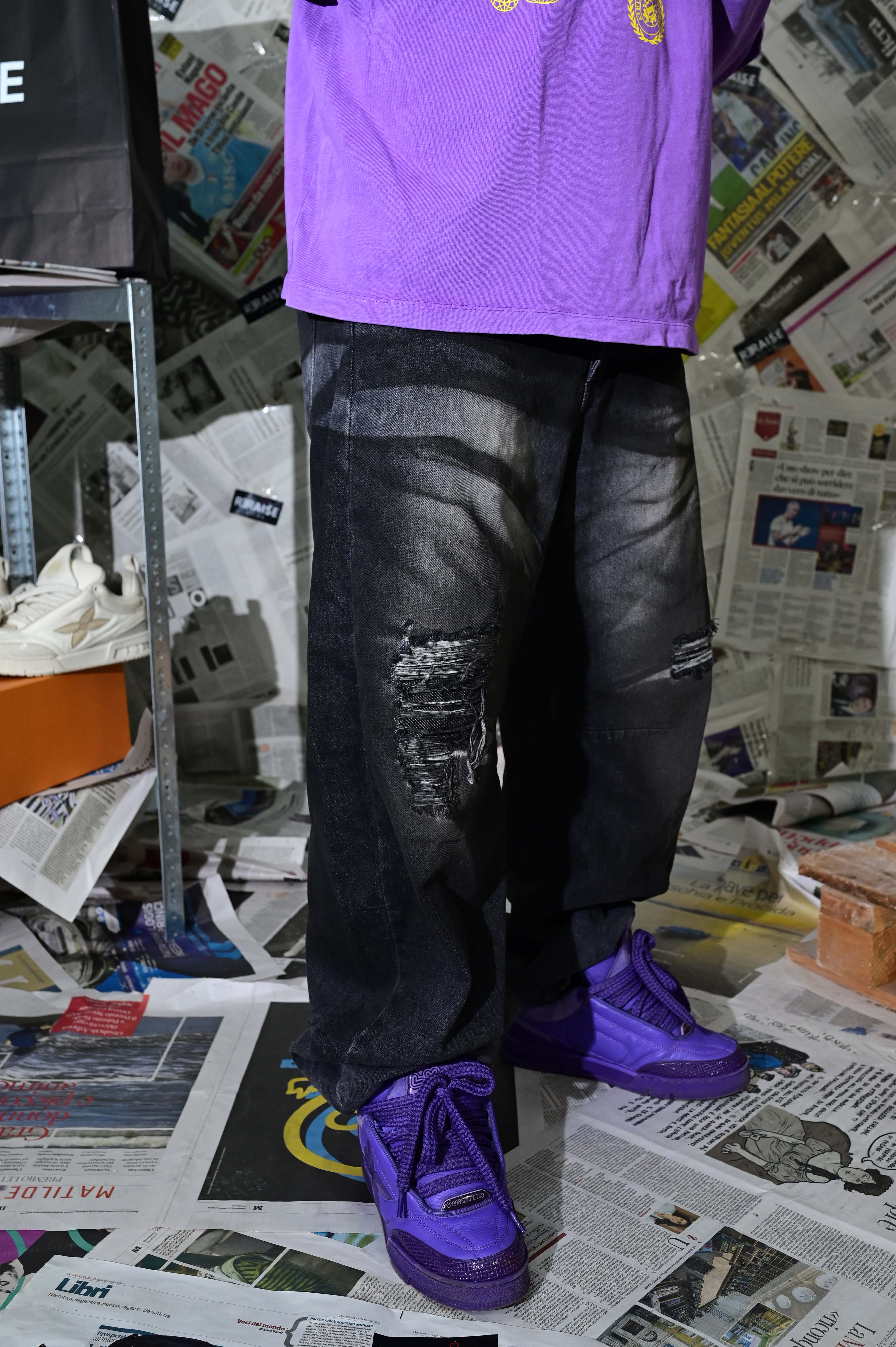 Jeans bunker Black wash