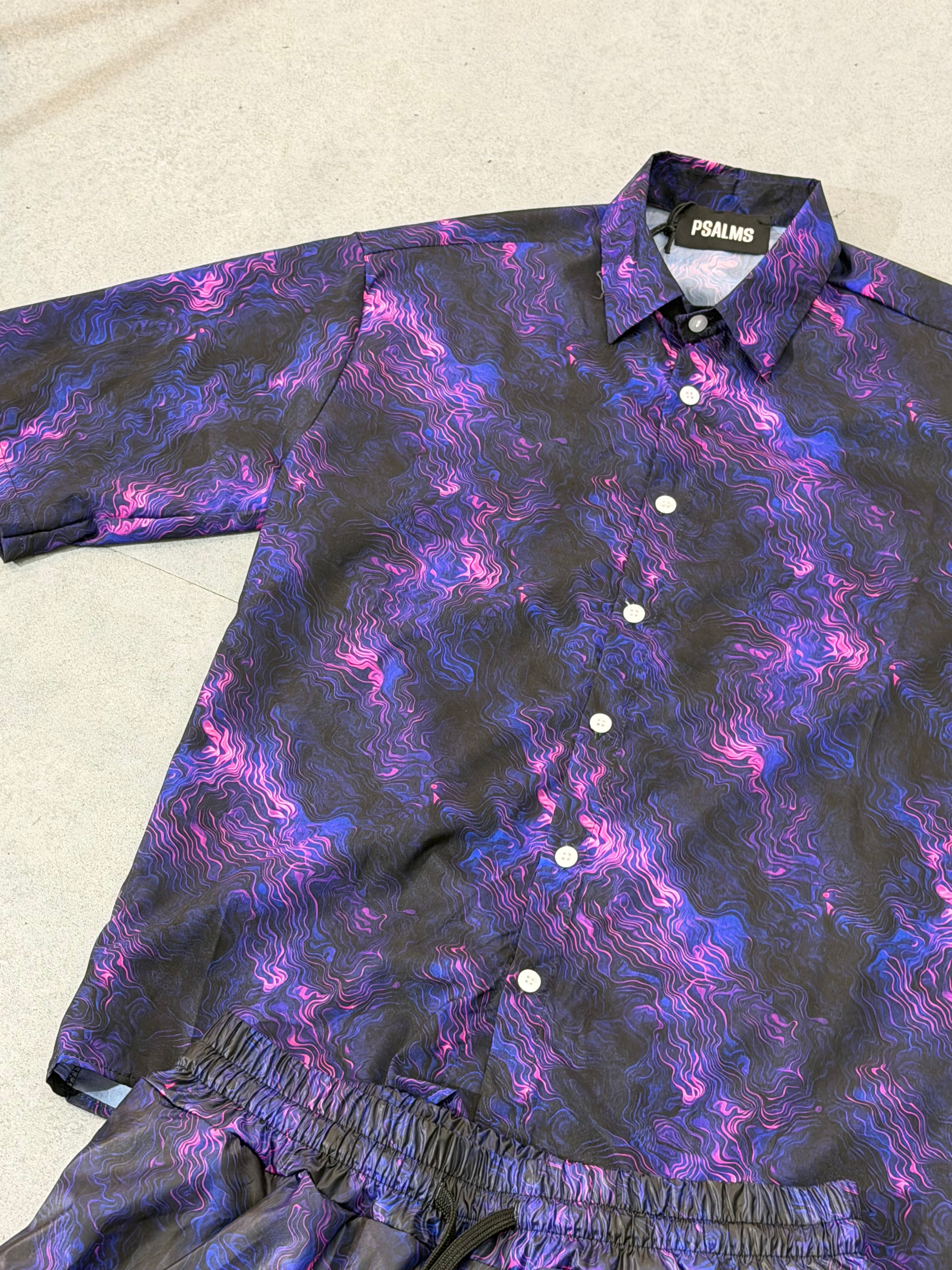 Coordinato Mare Boreale viola/blu