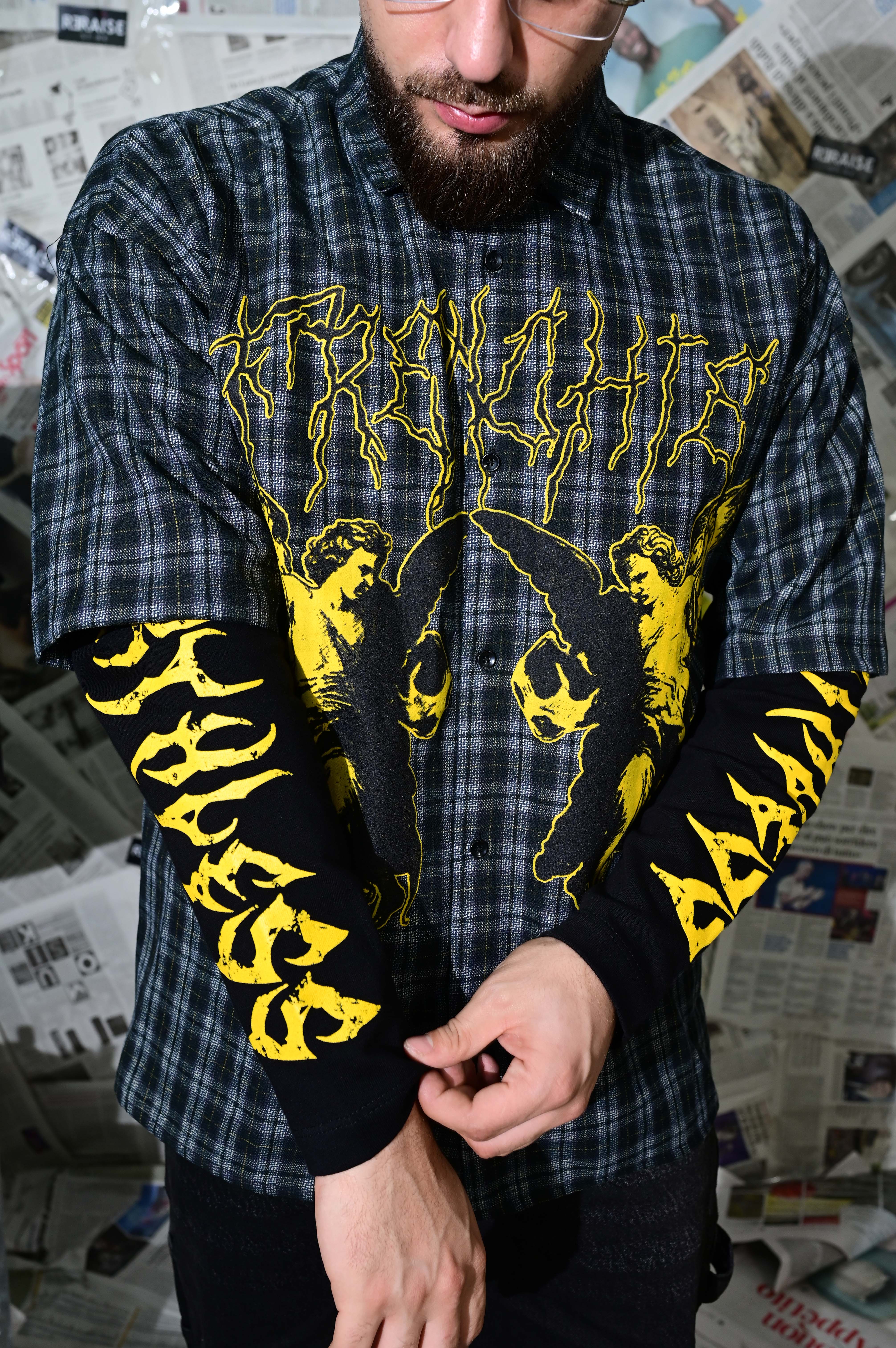 Camicia Bunker angels