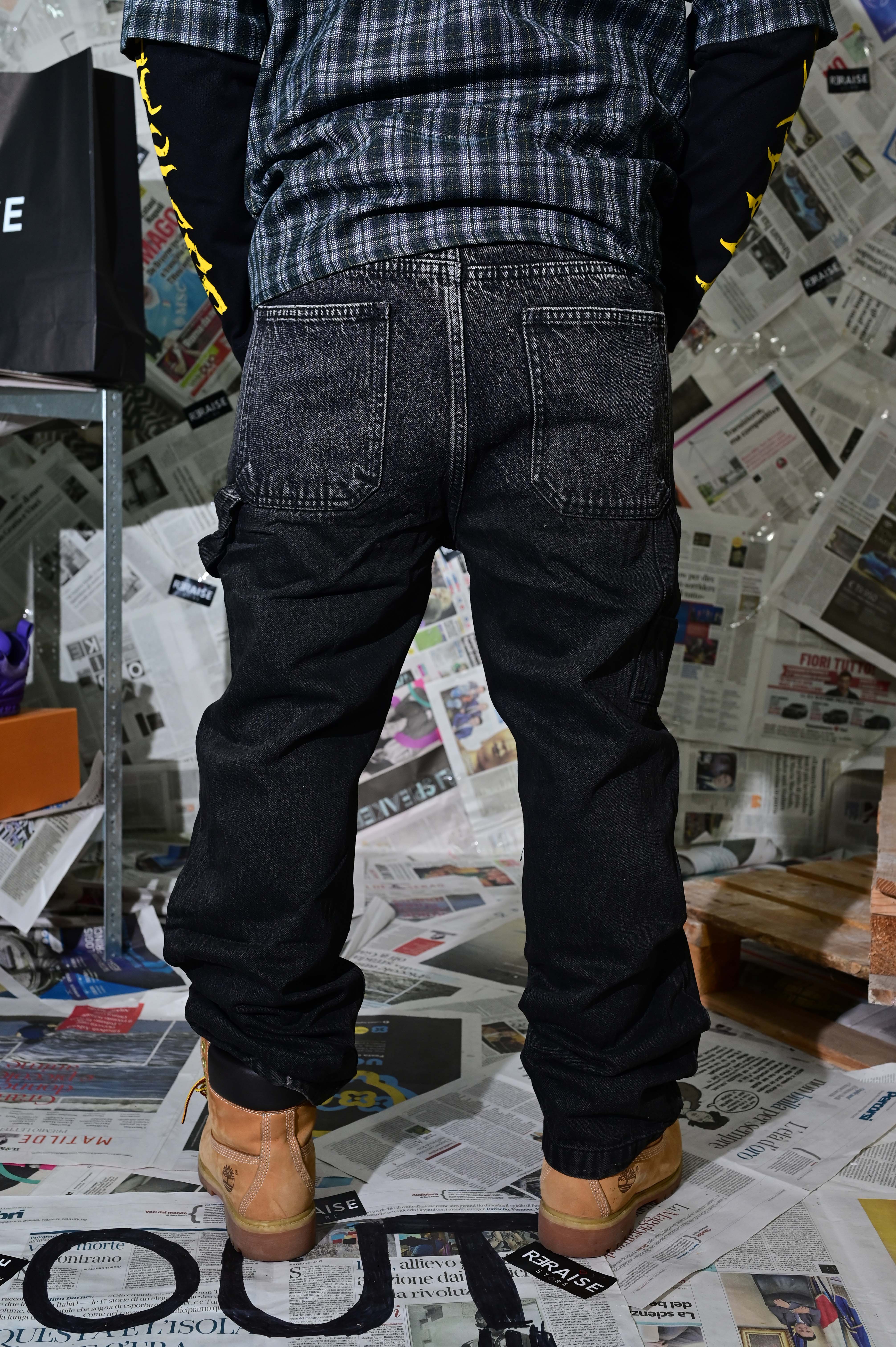 Jeans Regular fade grey