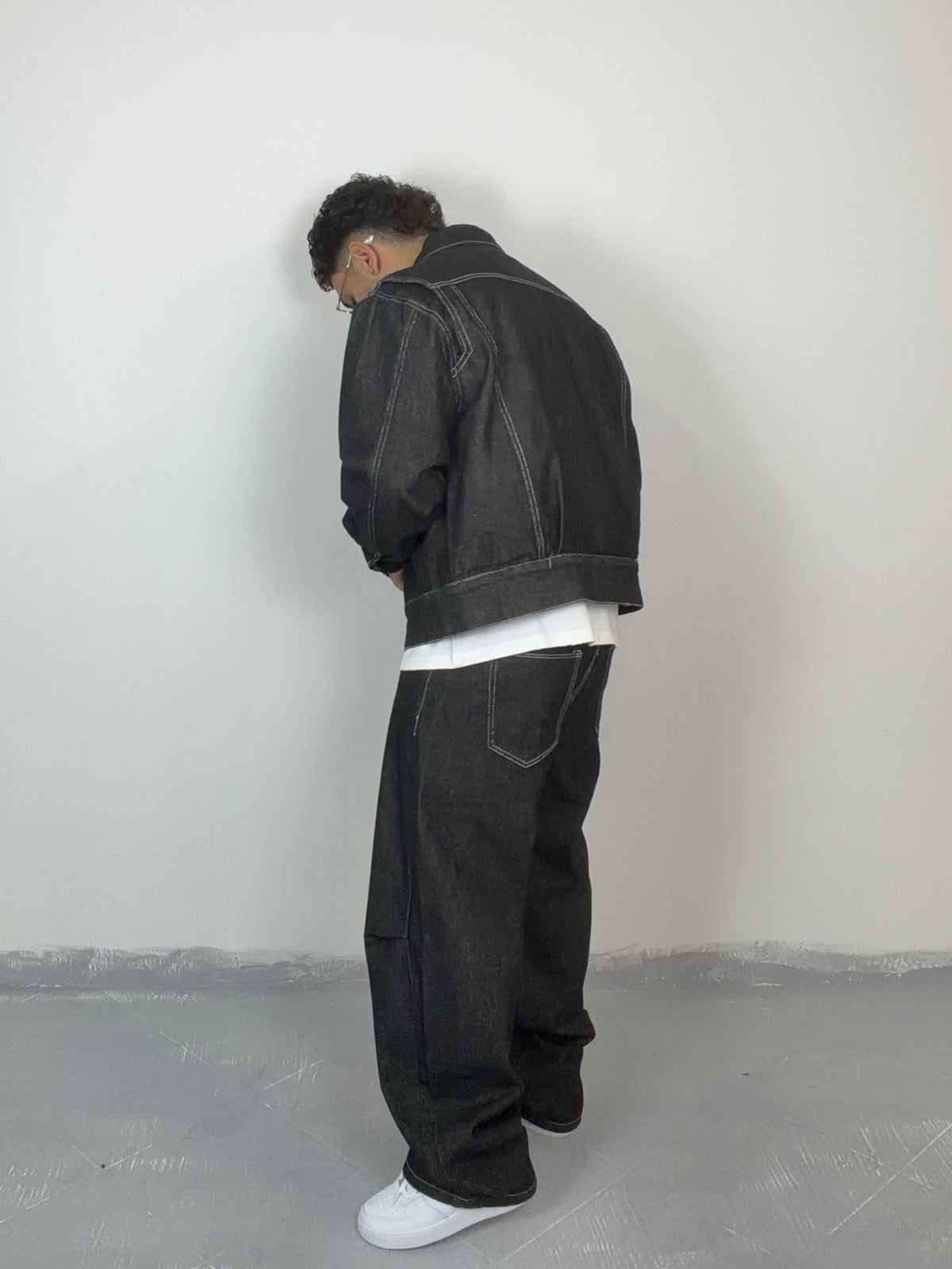Coordinato Denim Black