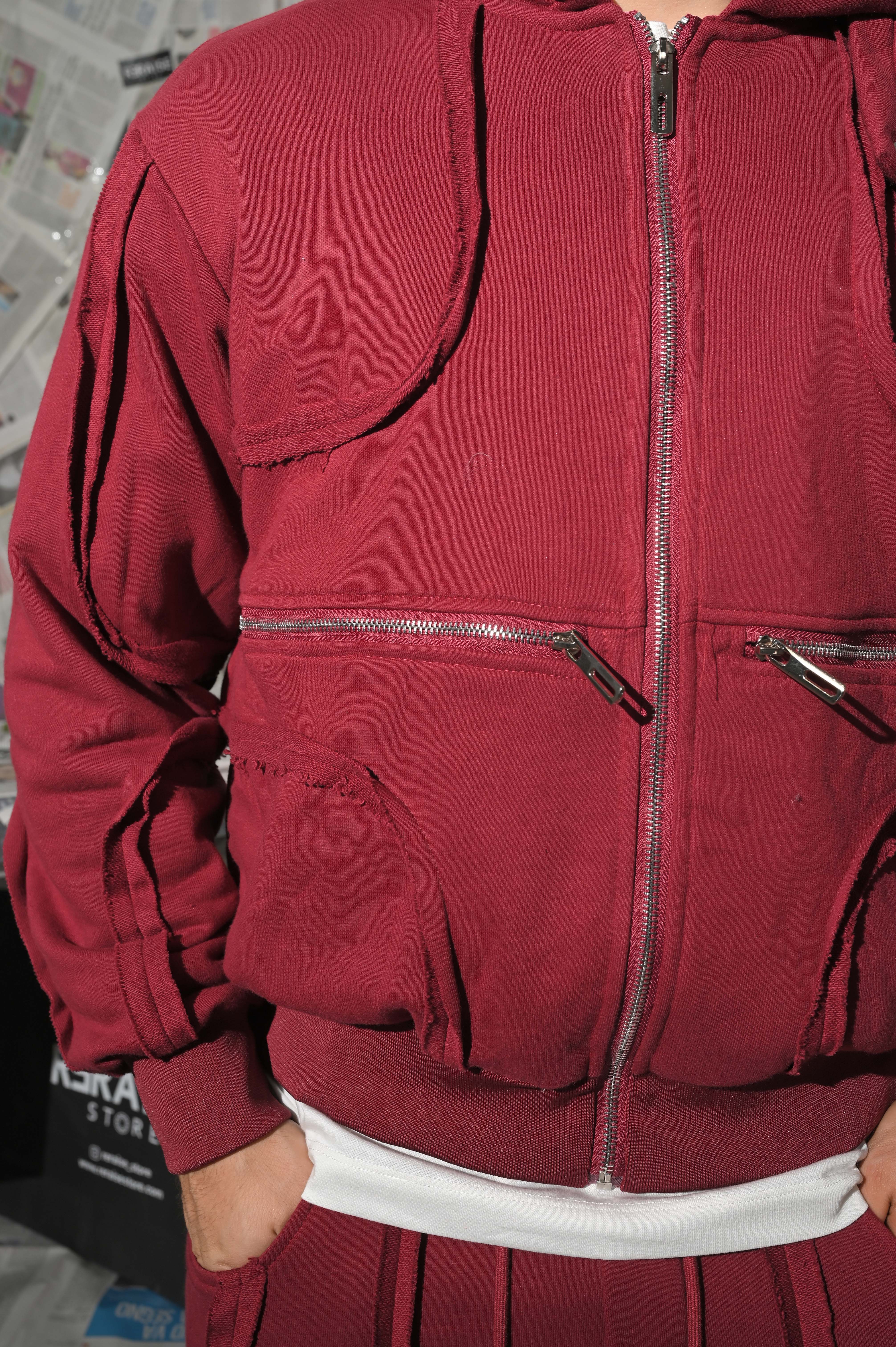 Coordinato Tuta Seams Bordeaux