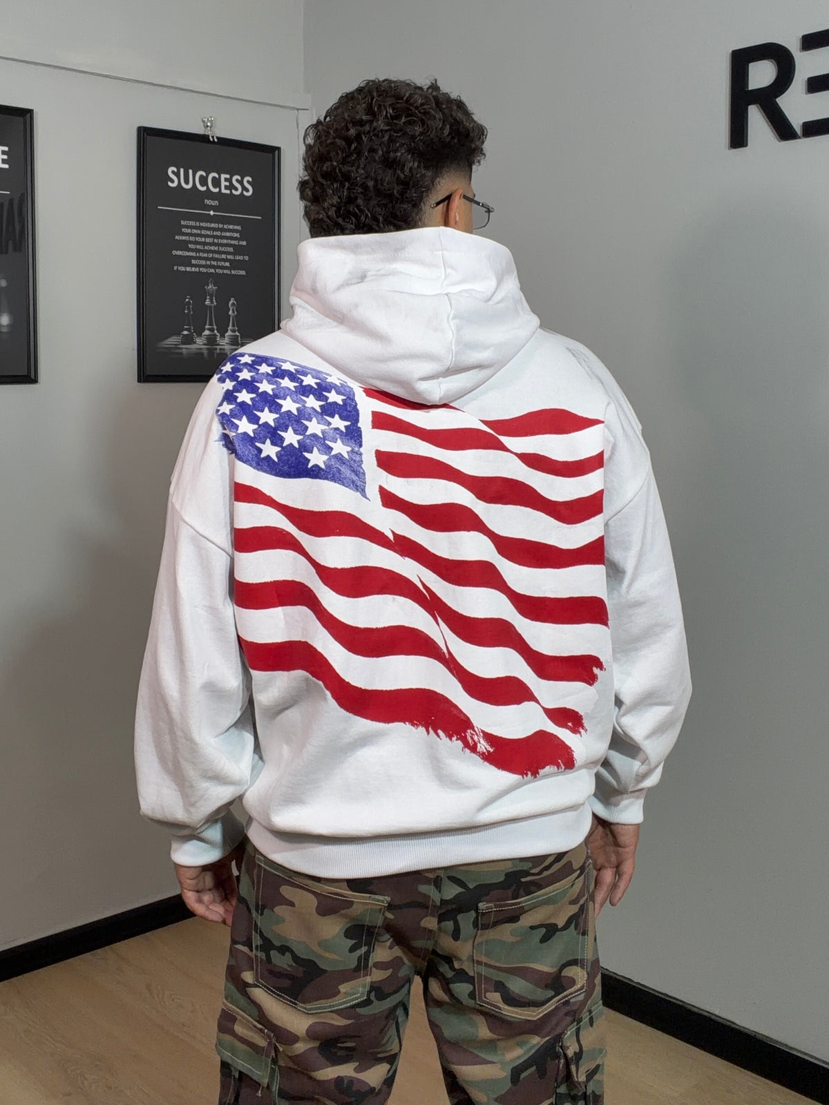 Felpa Bunker Patch America