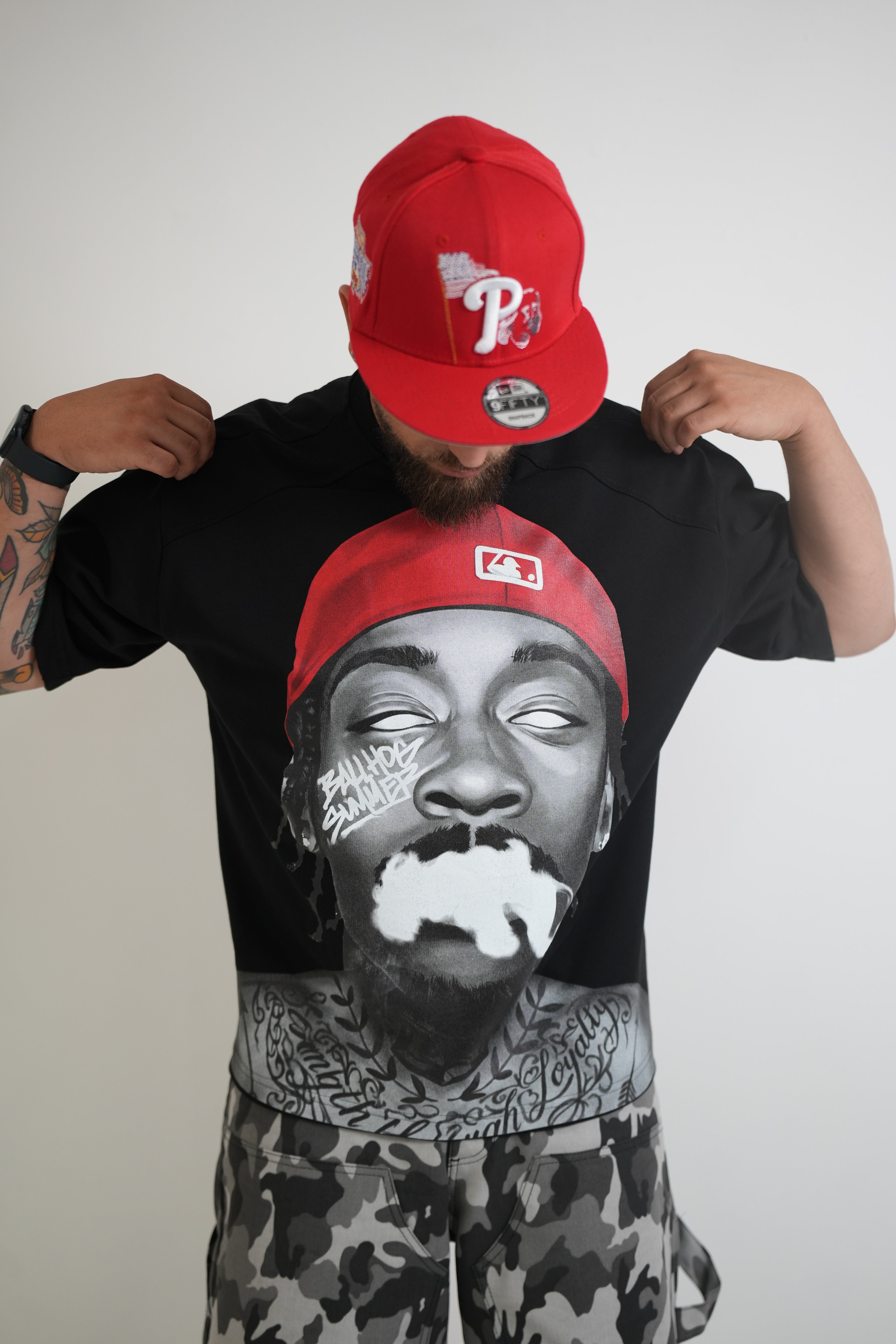 T-Shirt Rapper Rossa