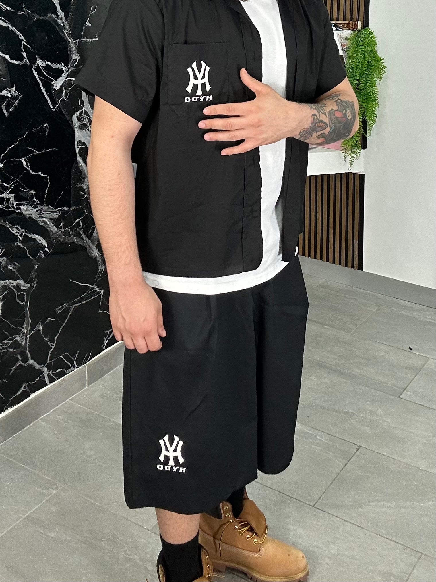 Coordinato Yankees Nero