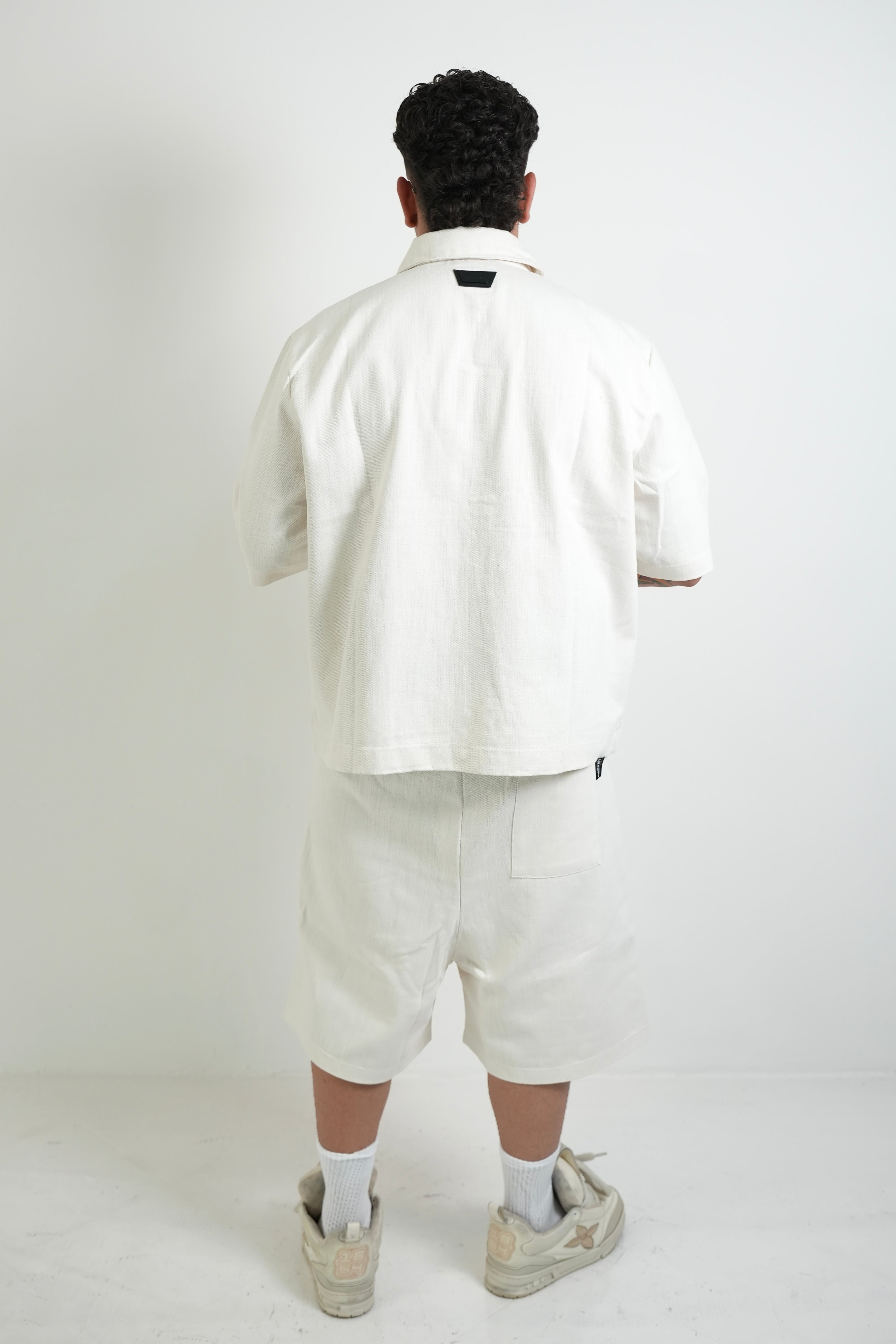 Coordinato Patriòt denim White Off