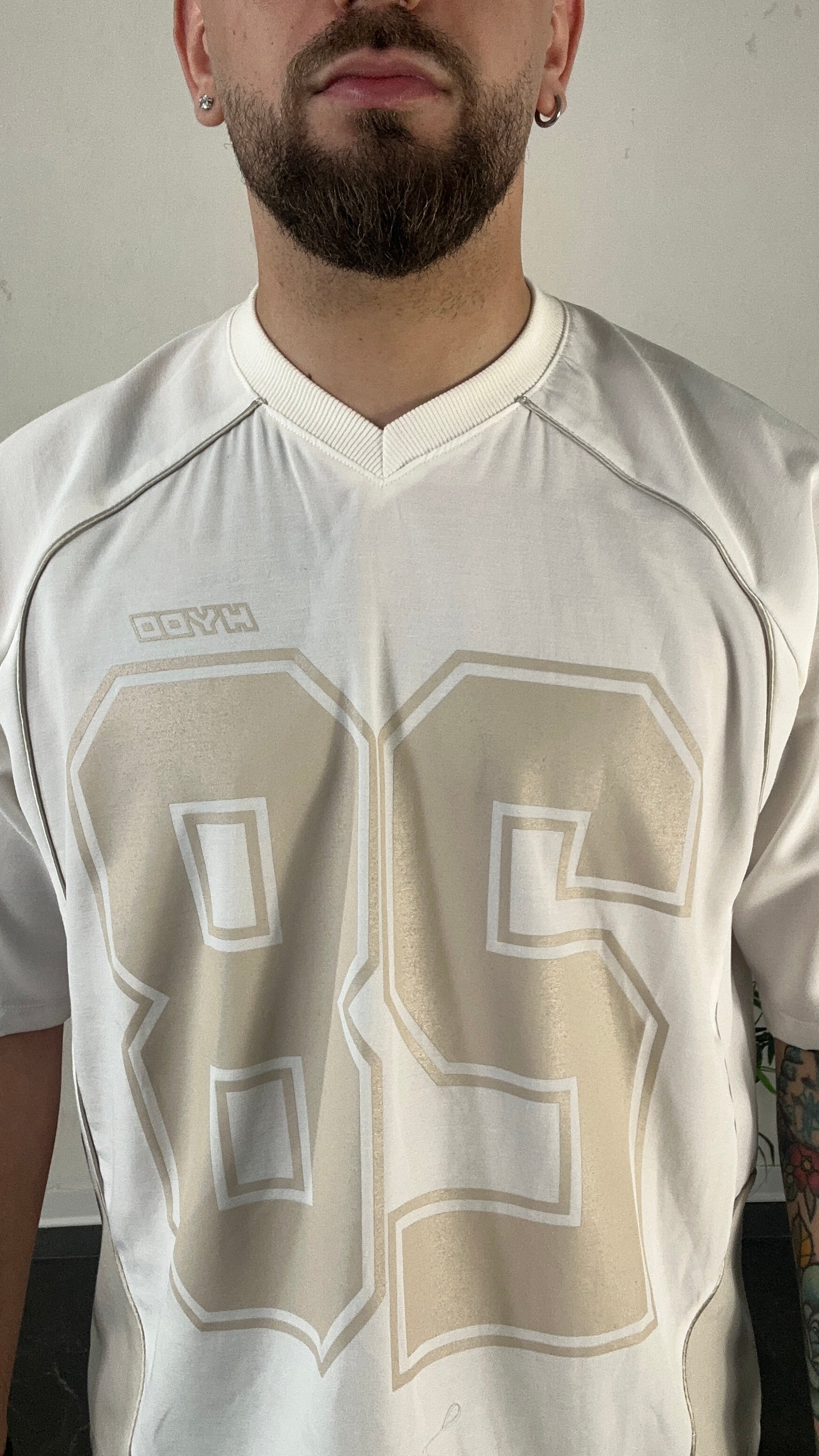 T-shirt New York Hydo beige