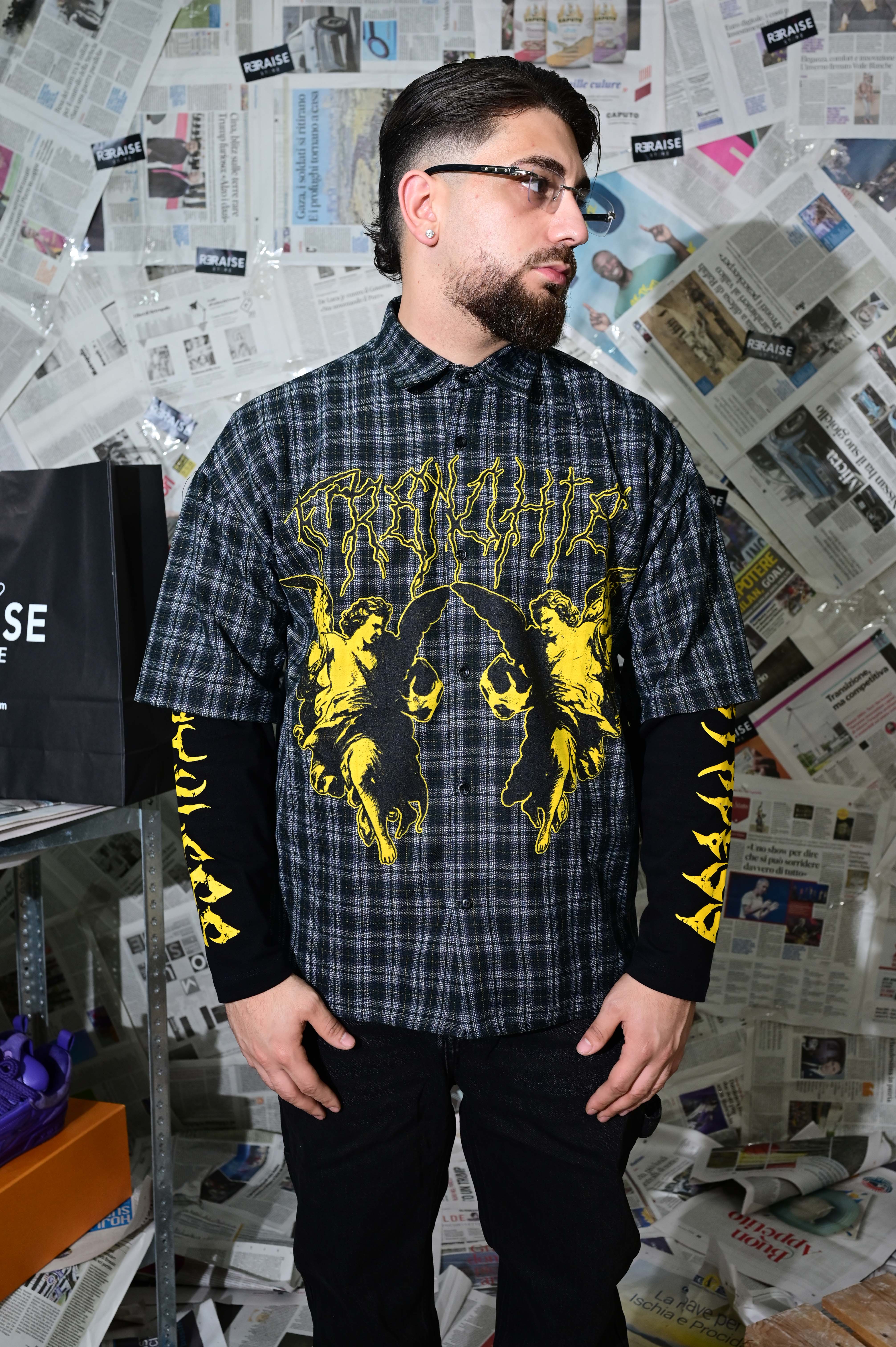 Camicia Bunker angels