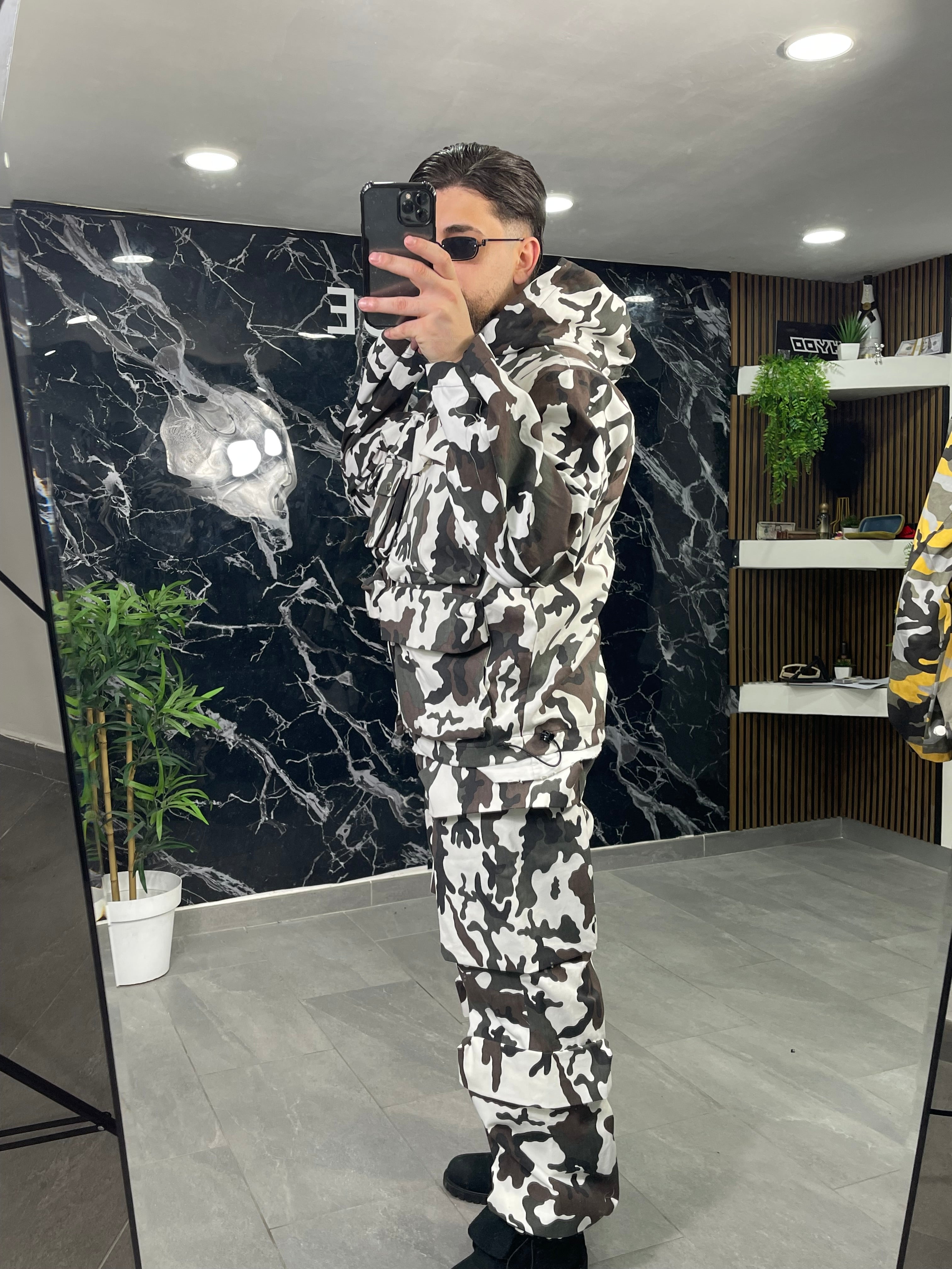 Coordinato Hydo Volcano Camouflage Green