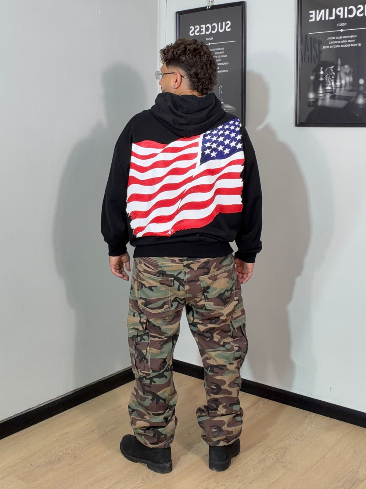Felpa Bunker Patch America