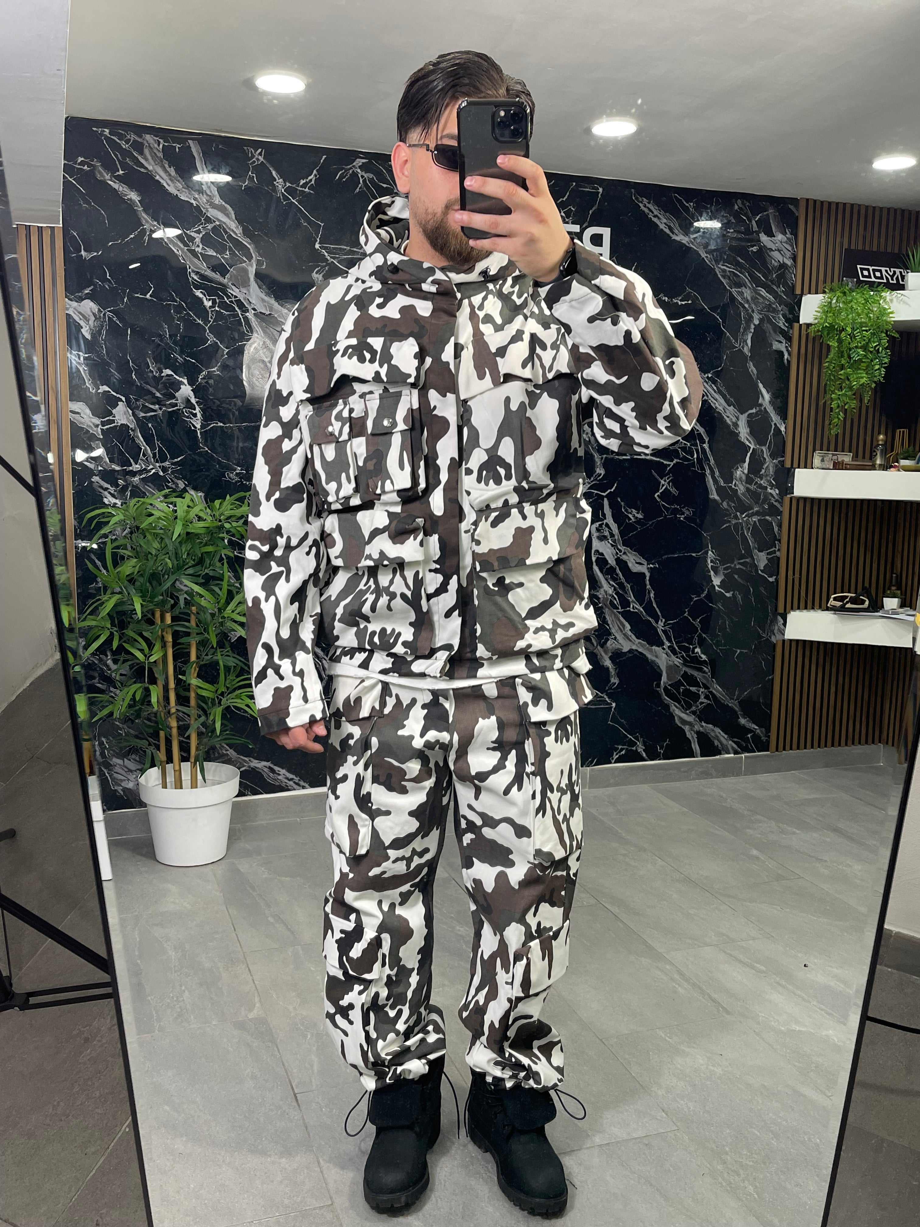 Coordinato Hydo Volcano Camouflage Green