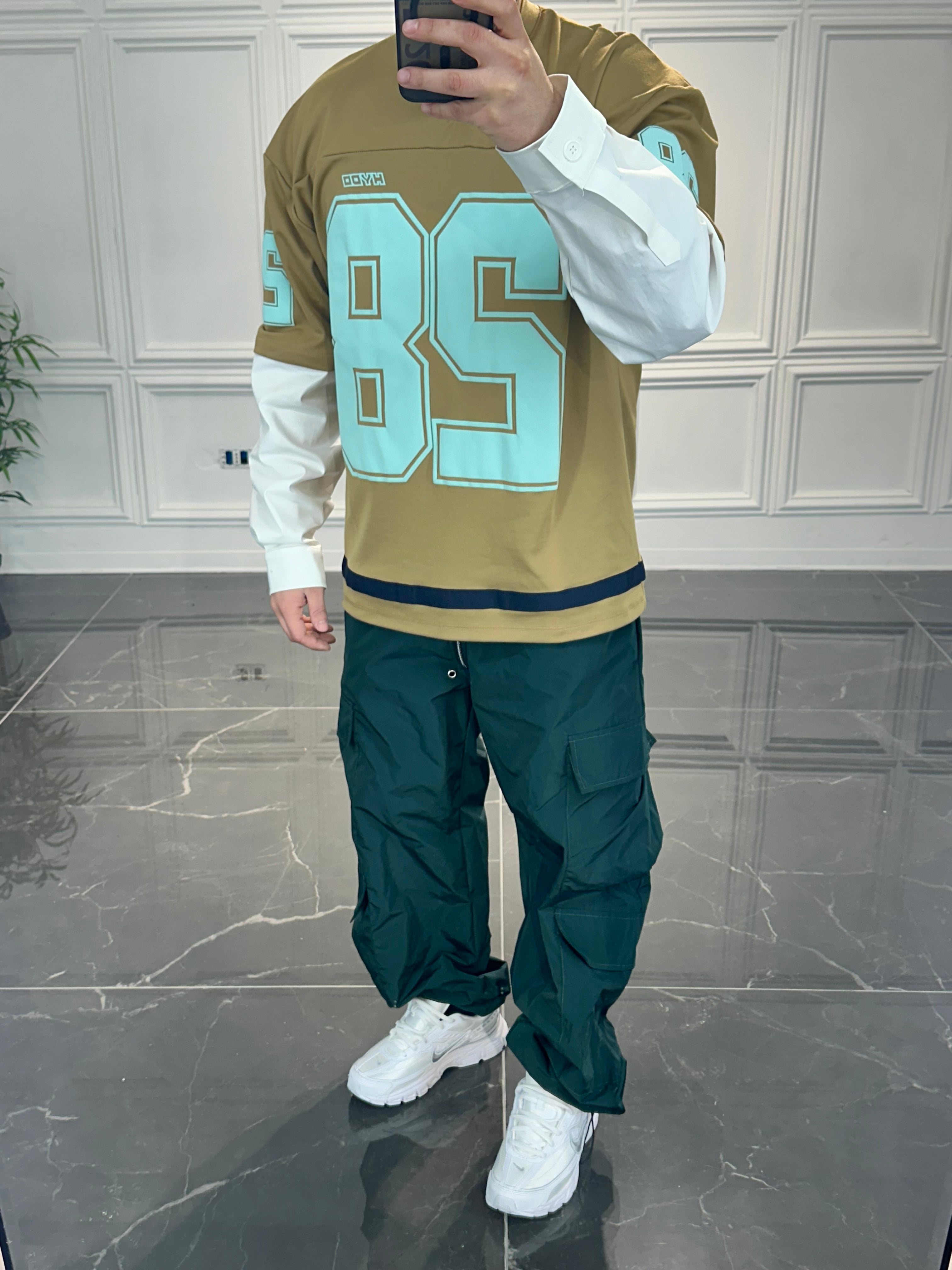 Long Sleeve Hydo NFL Beige