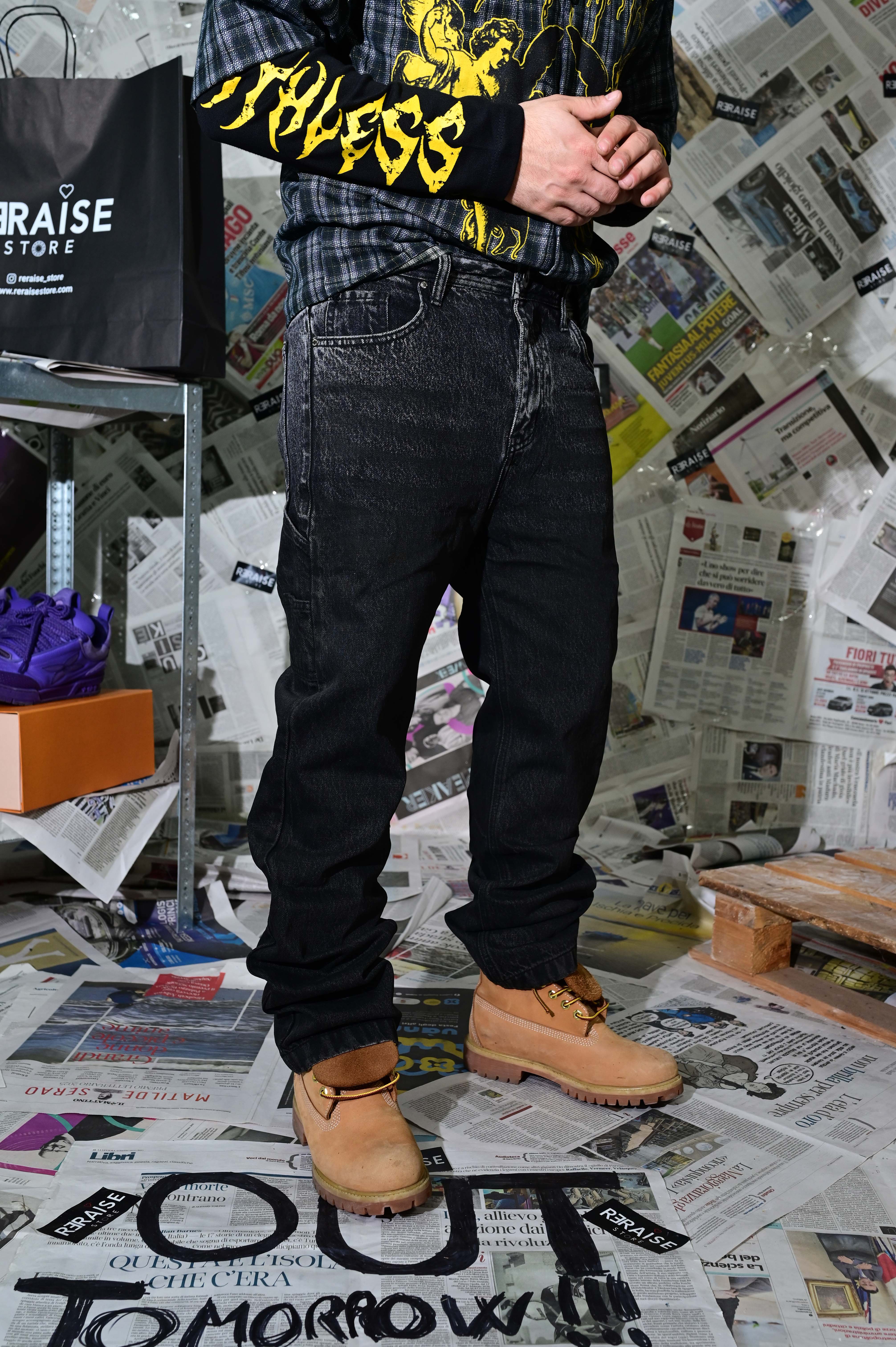 Jeans Regular fade grey