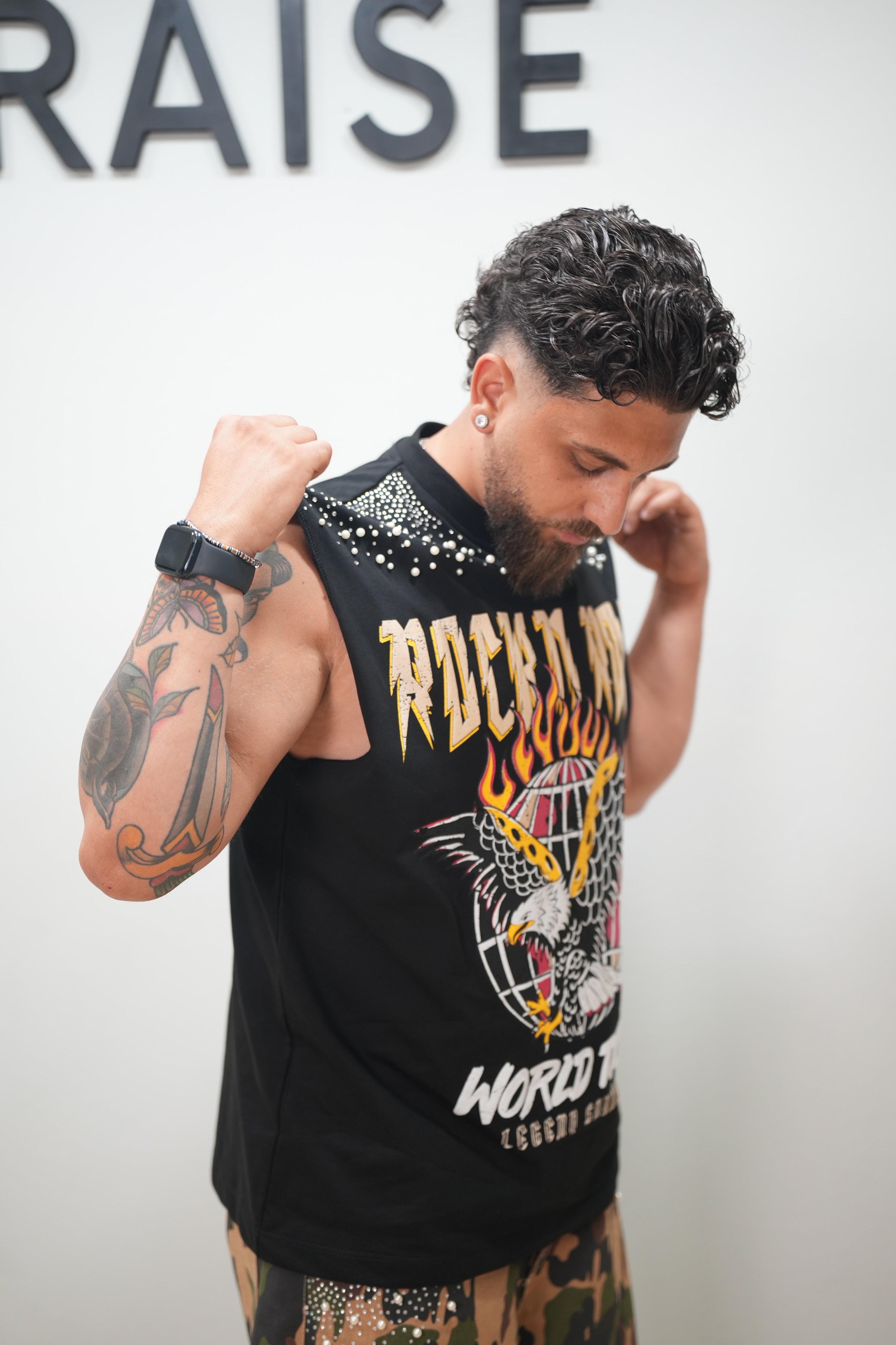 Canotta Bunker Rock nera