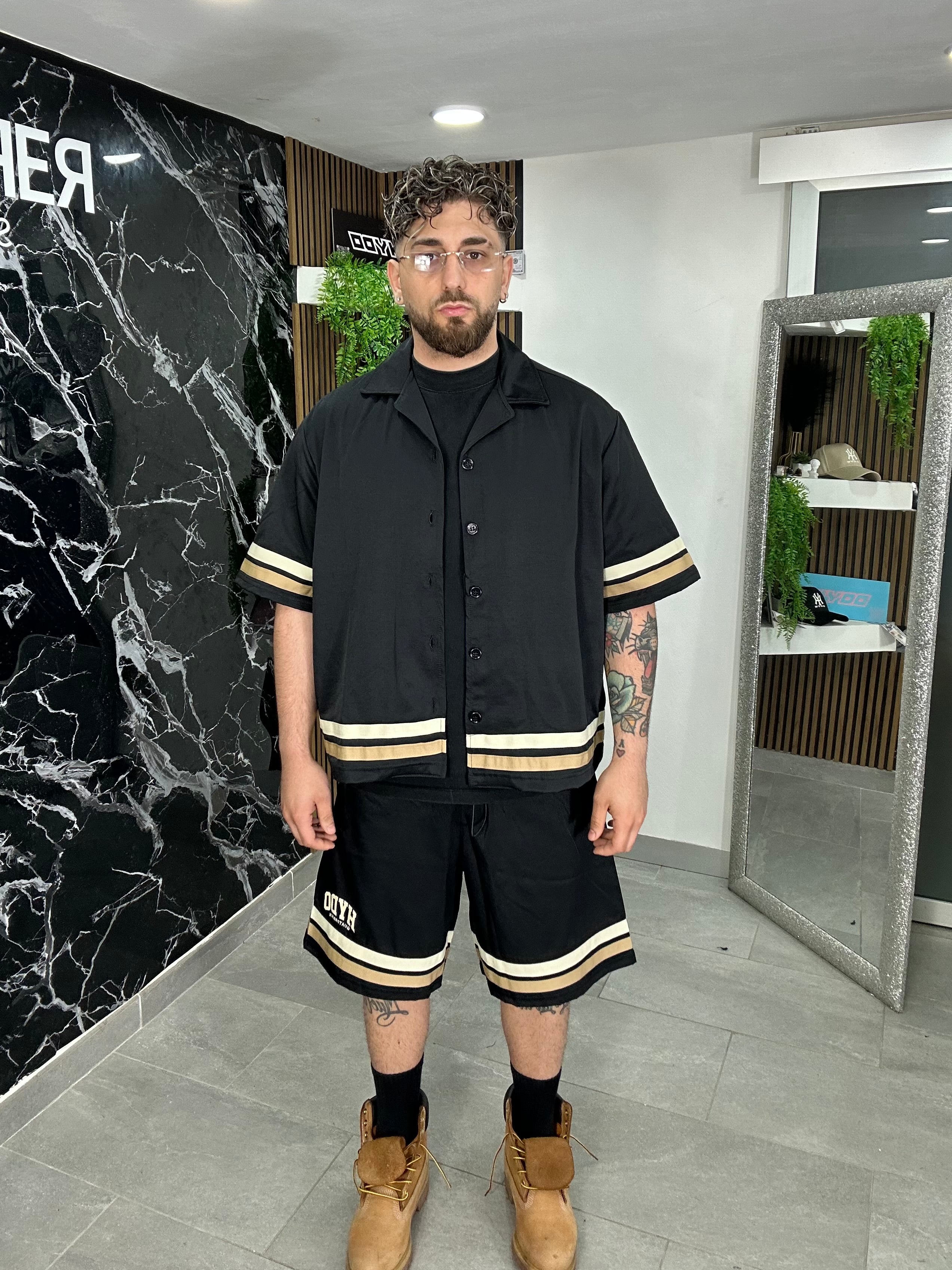 Coordinato Hydo Quaterback nero