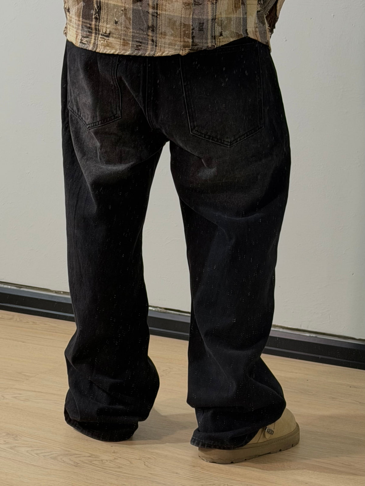 Jeans Baggy Insert Brown
