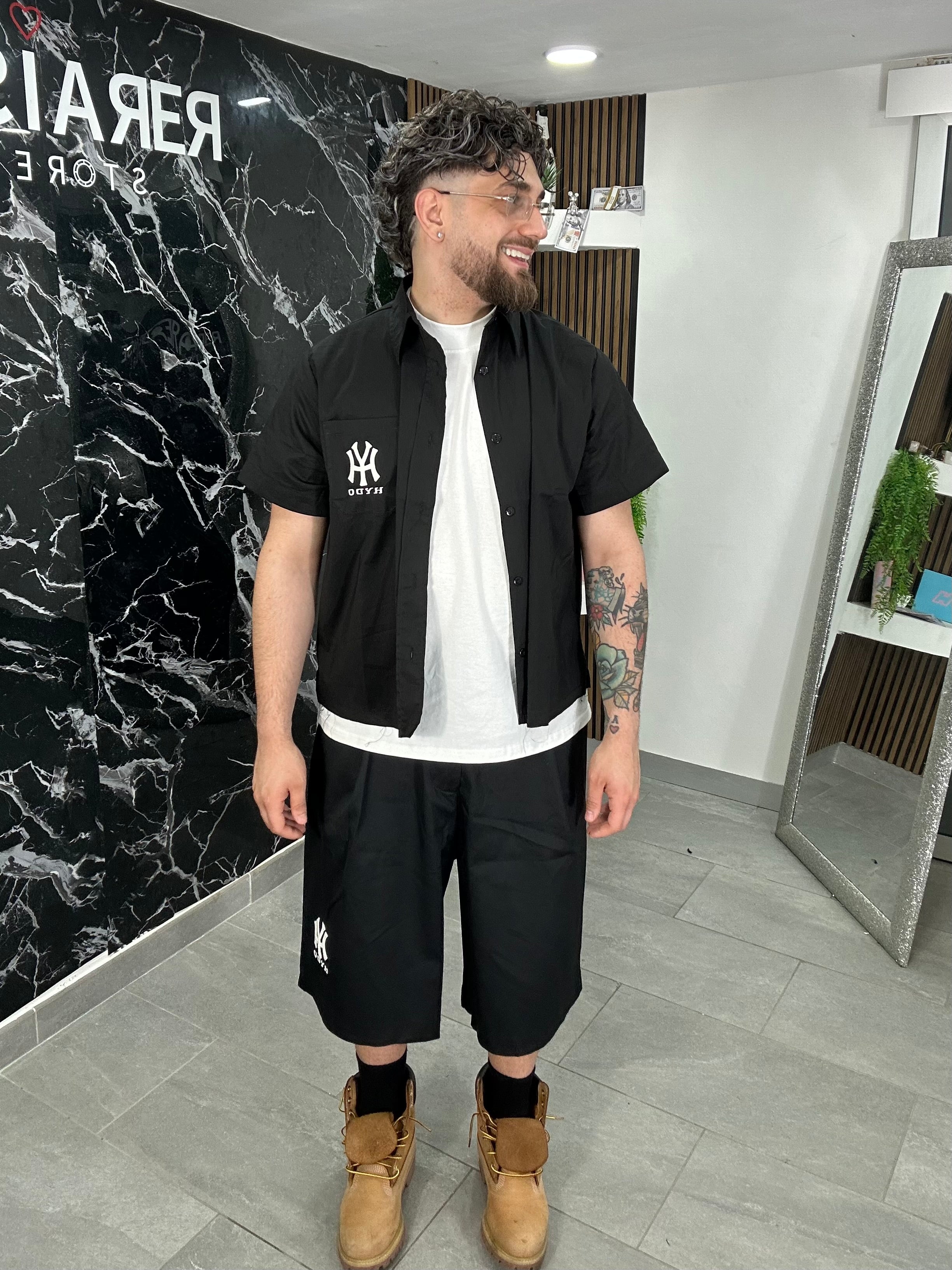 Coordinato Yankees Nero