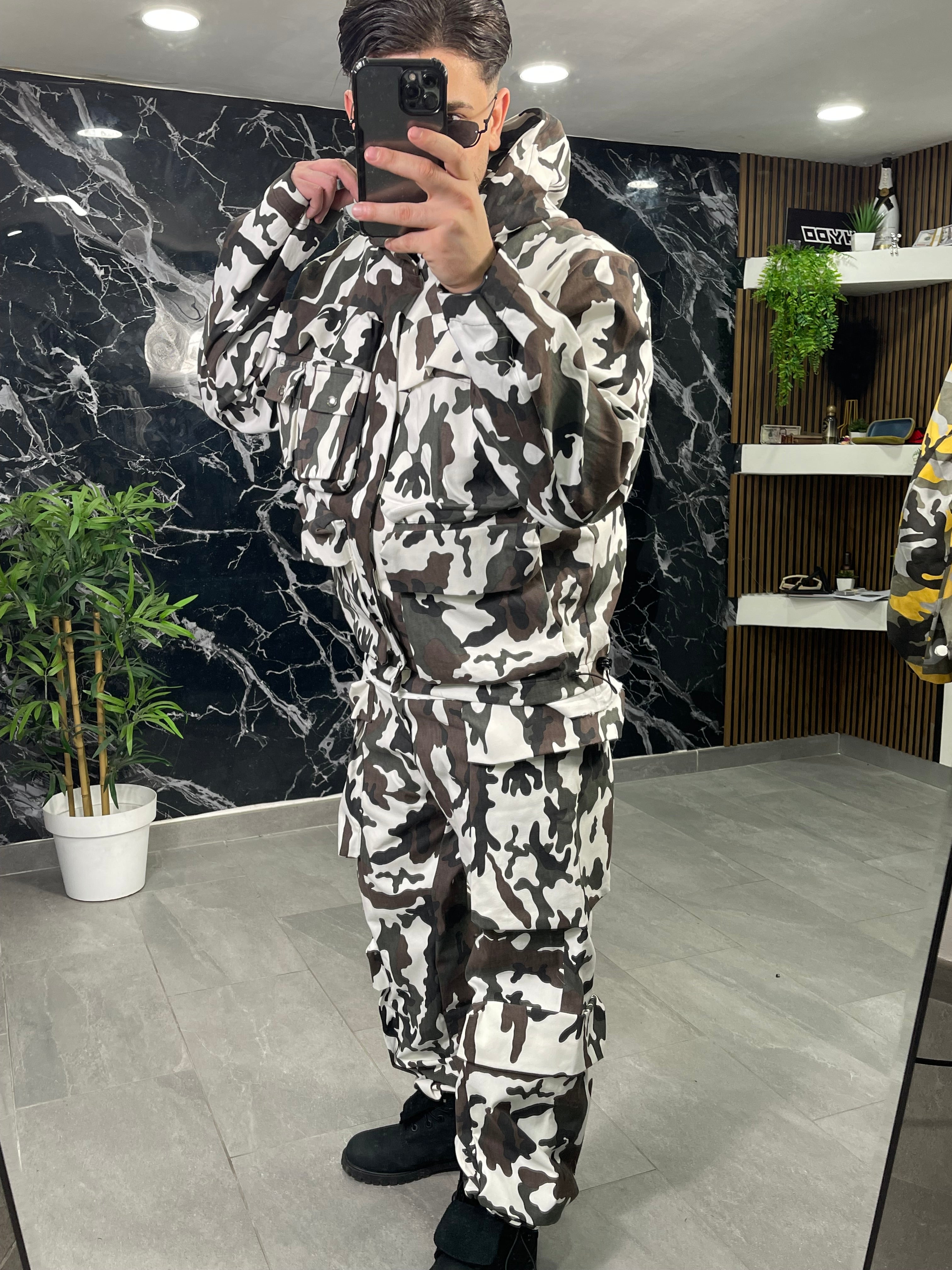 Coordinato Hydo Volcano Camouflage Green