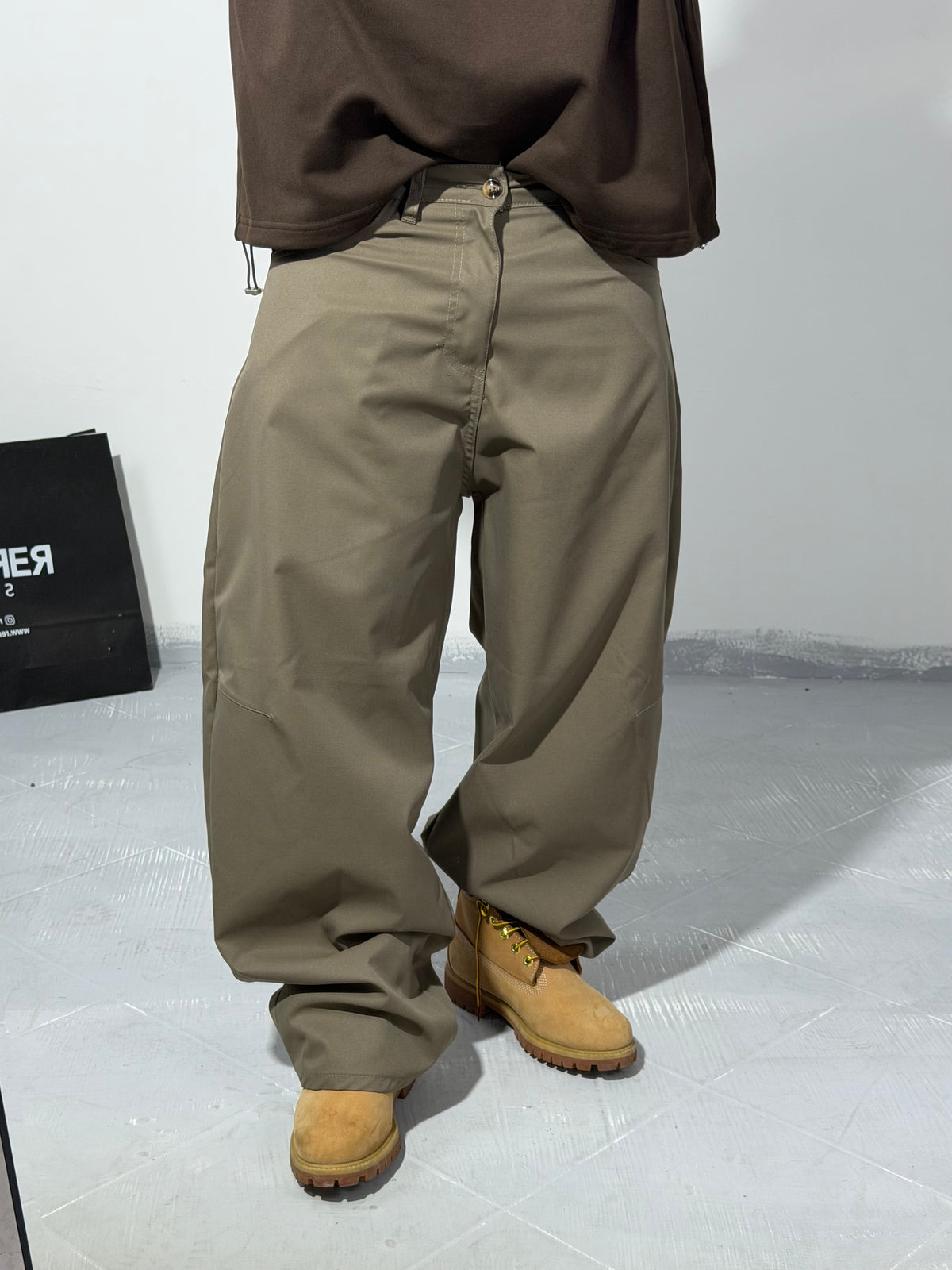 Pantalone Balloon Tech fango