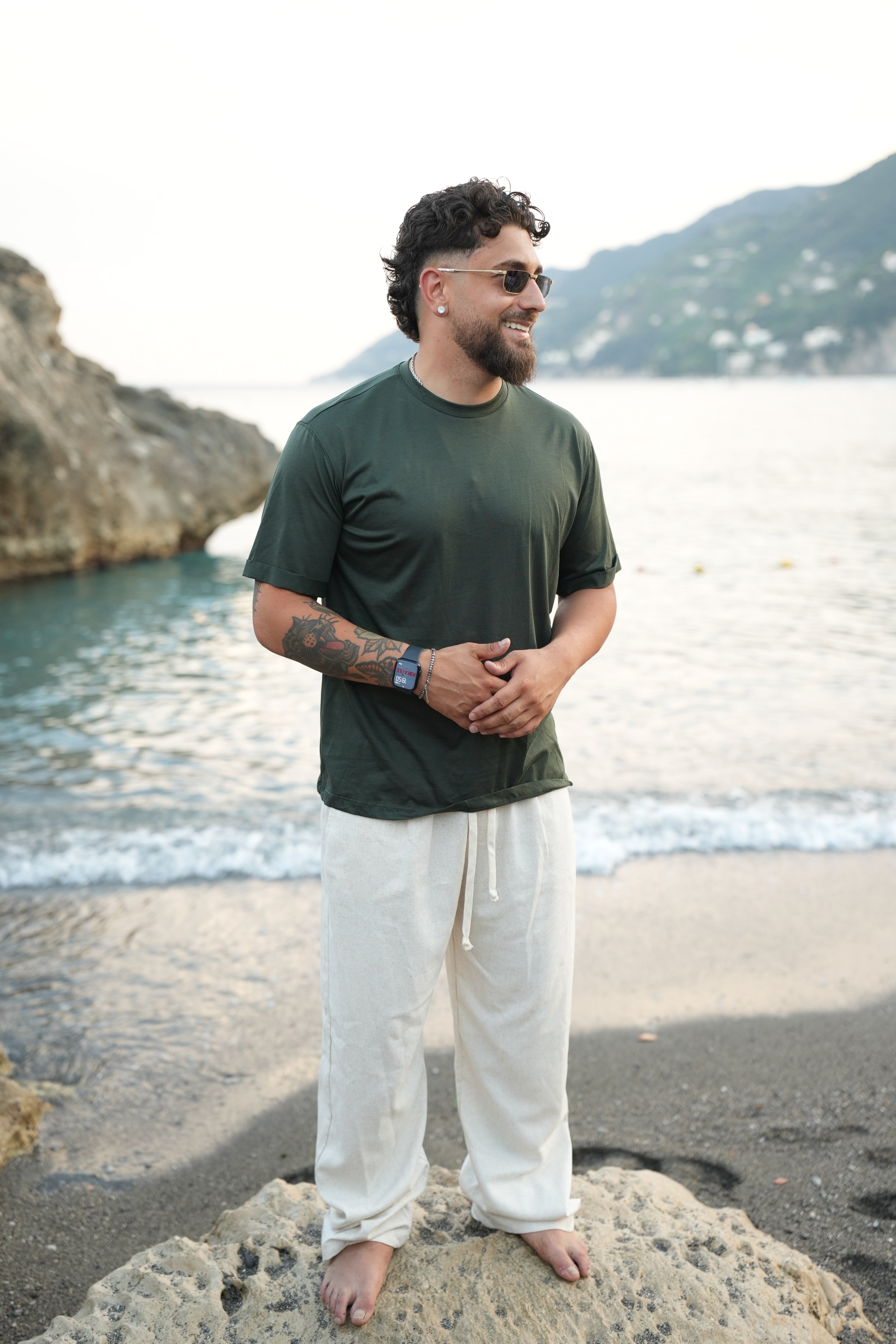 T-shirt Filo di scozia