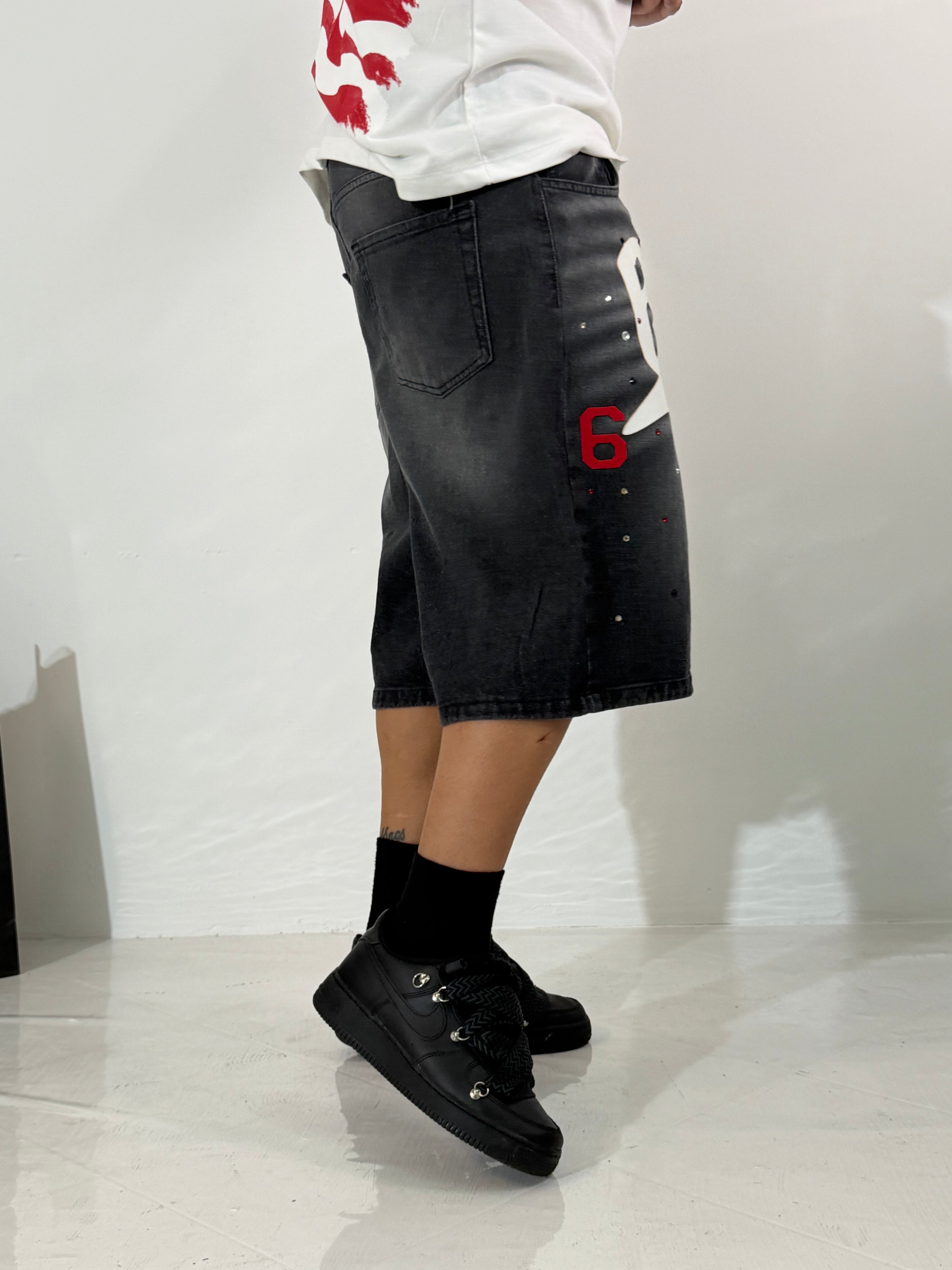 Shorts Jeans Bunker Patch