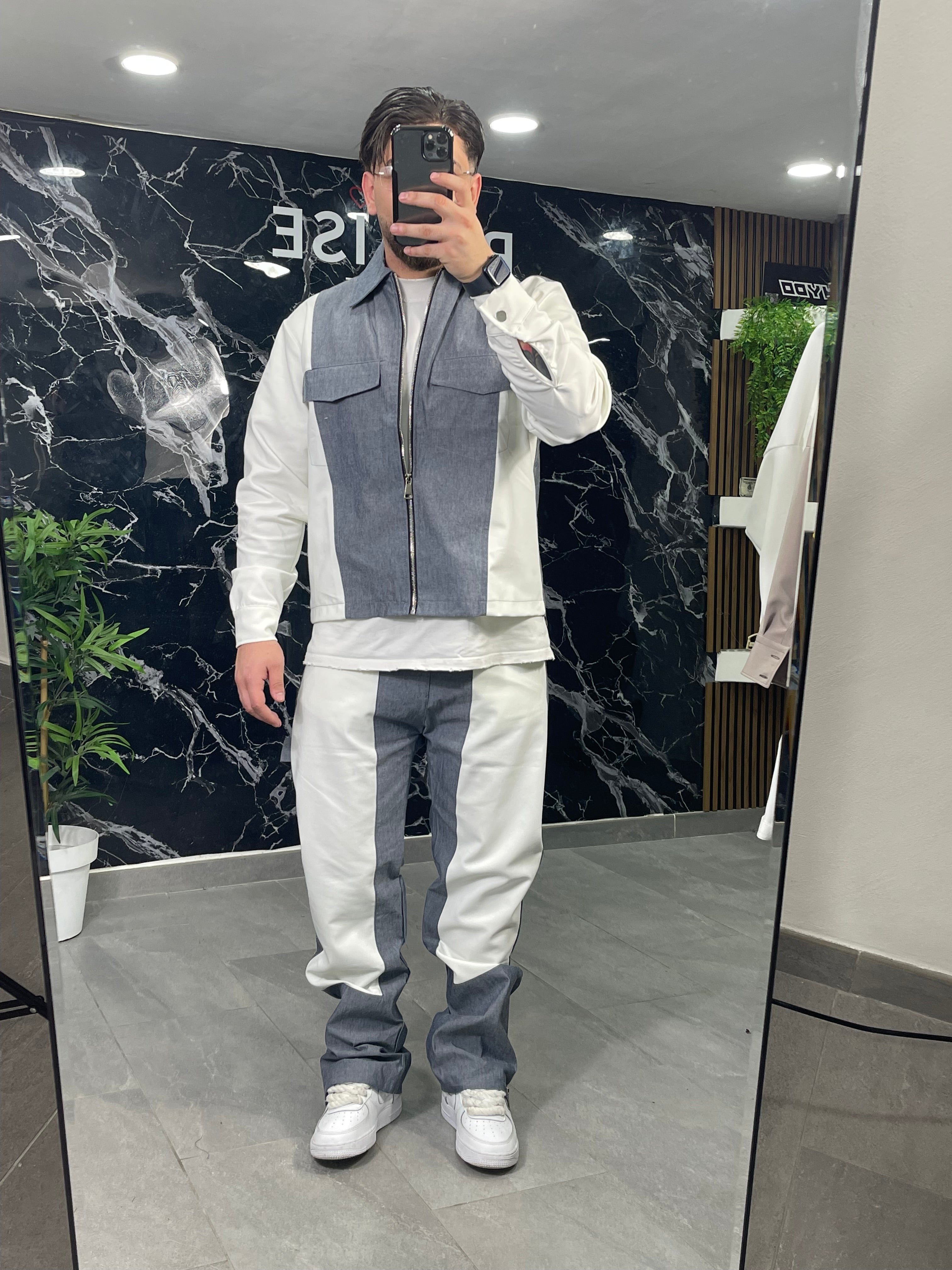 Coordinato Hydo Miura bianco