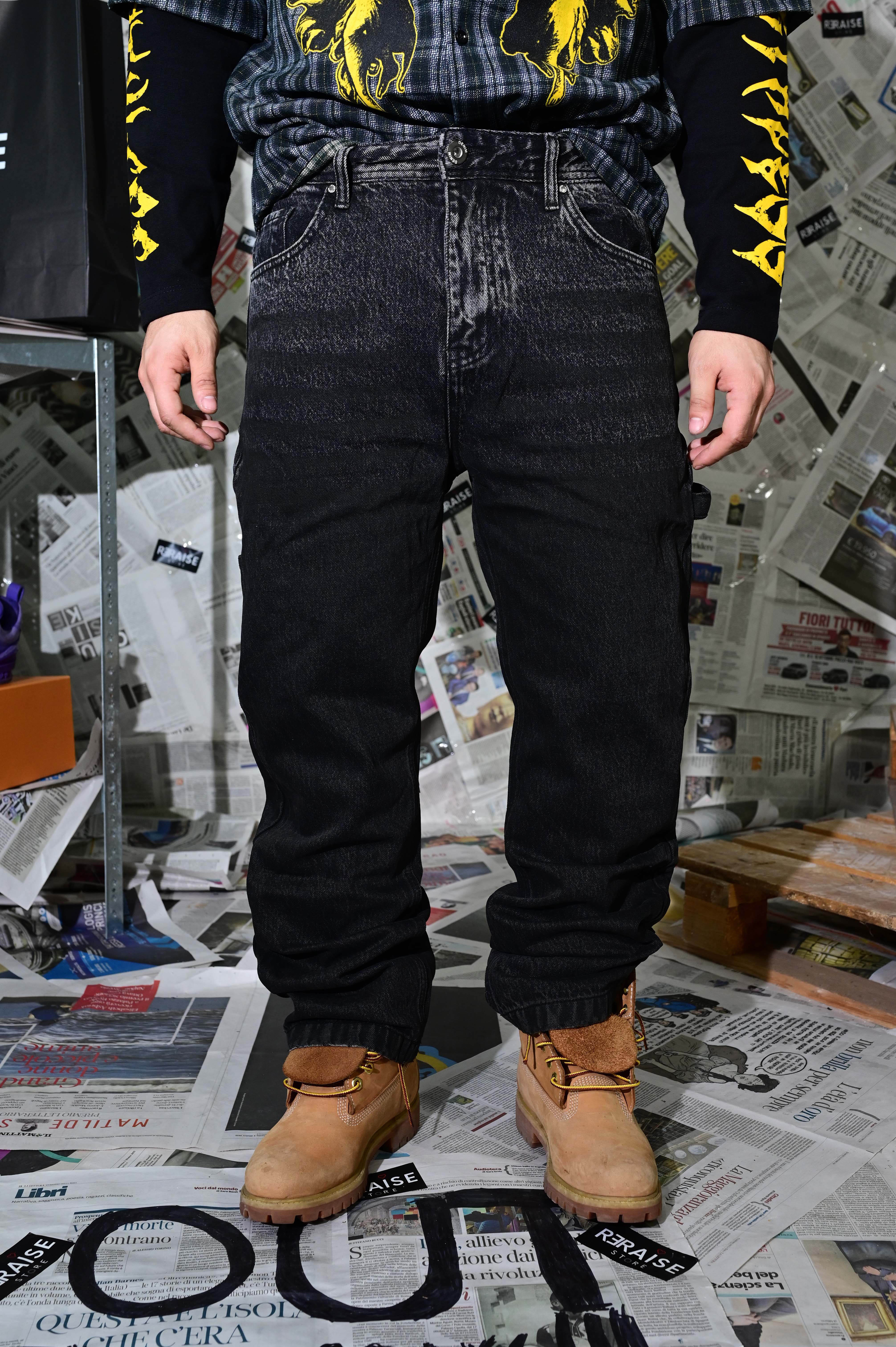 Jeans Regular fade grey