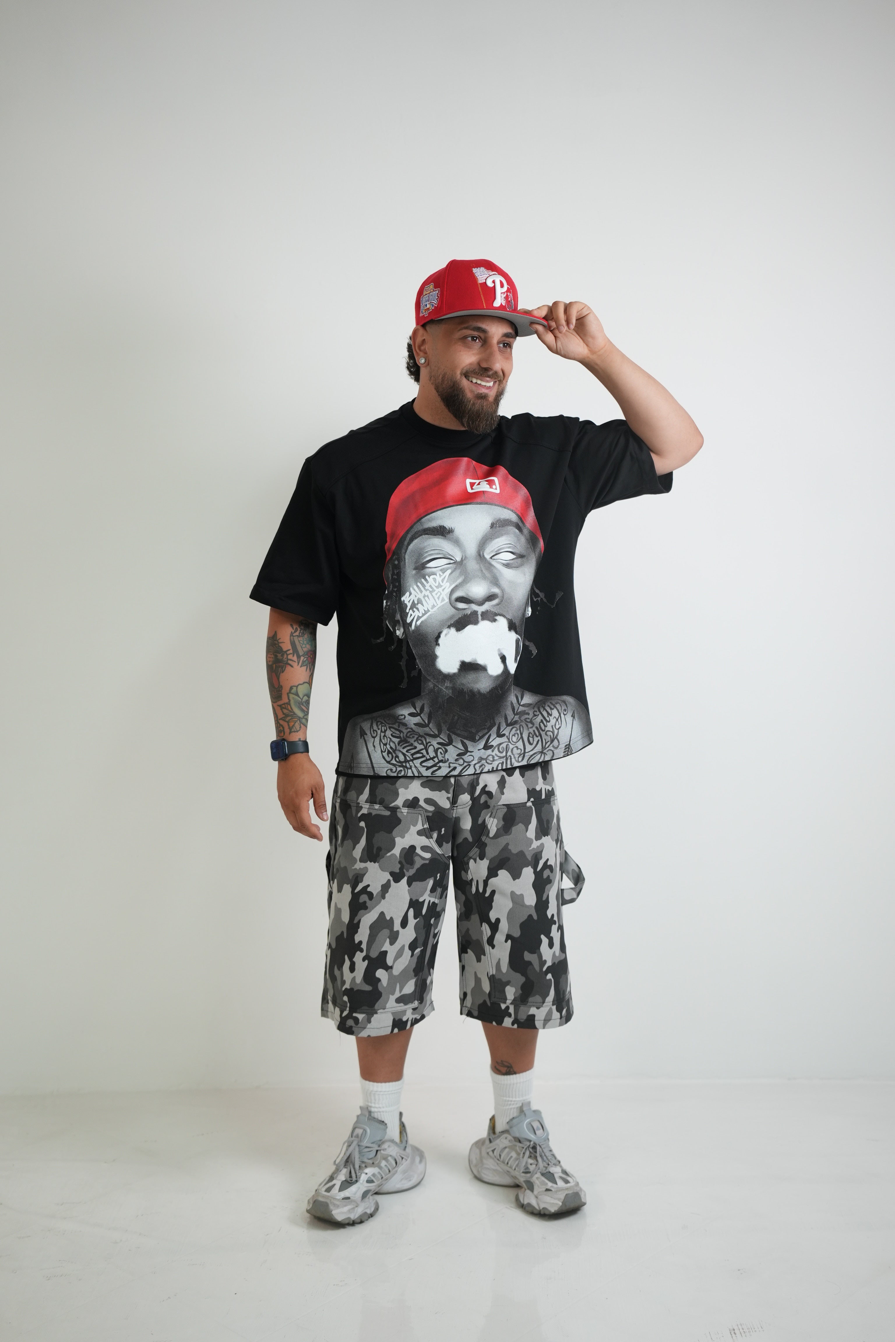 T-Shirt Rapper Rossa