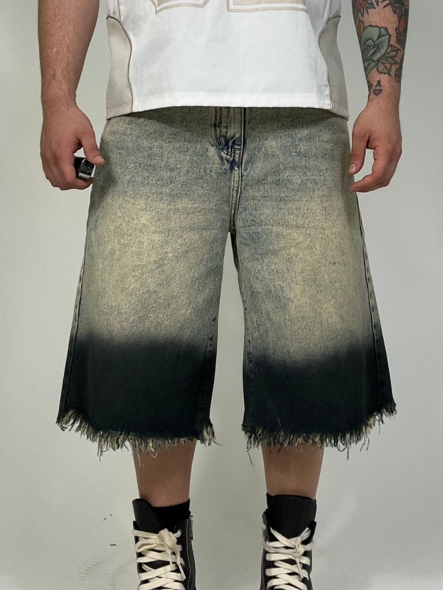 Jeans Short Sandle degradè